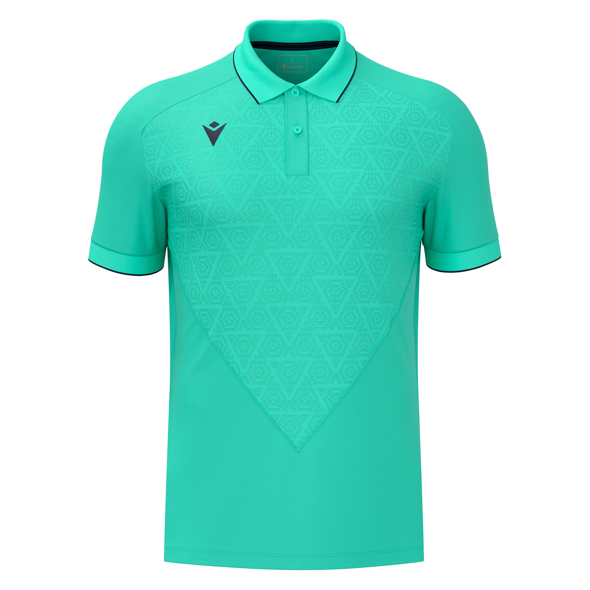 Macron Baldwin polo - turquoise