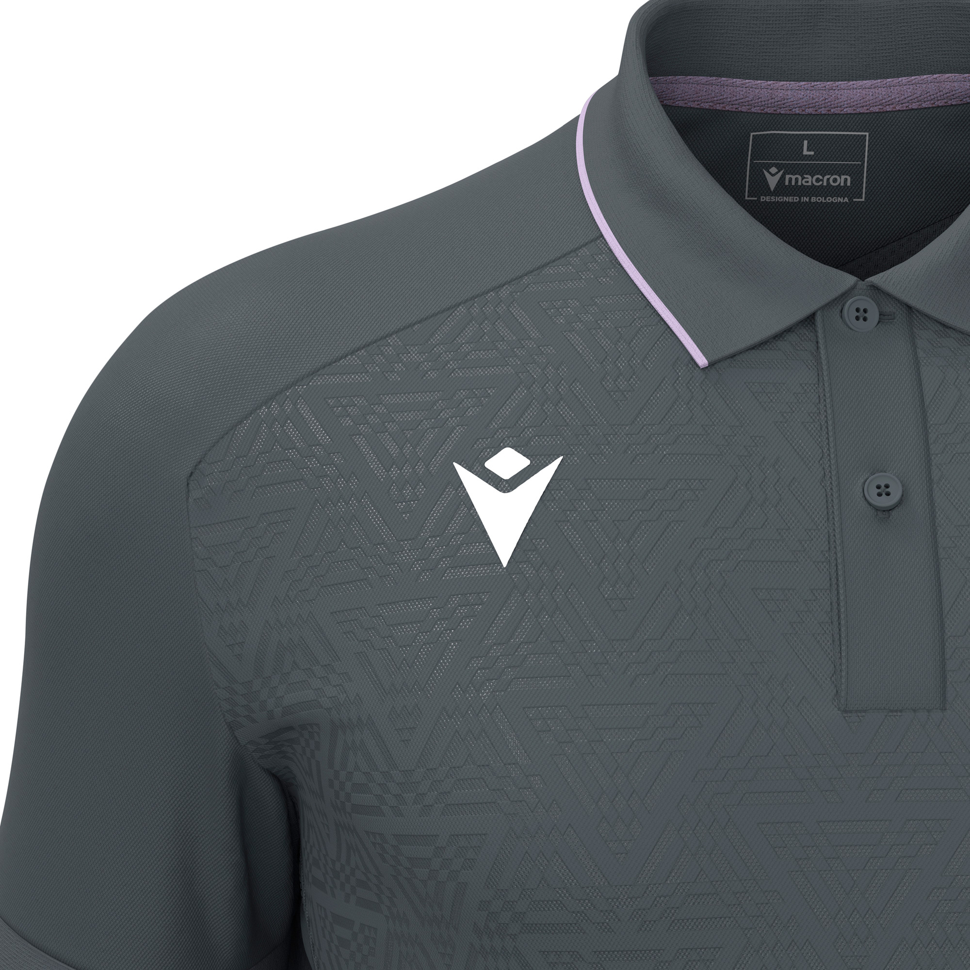 Macron Baldwin polo - antraciet grijs, foto 3 van 5