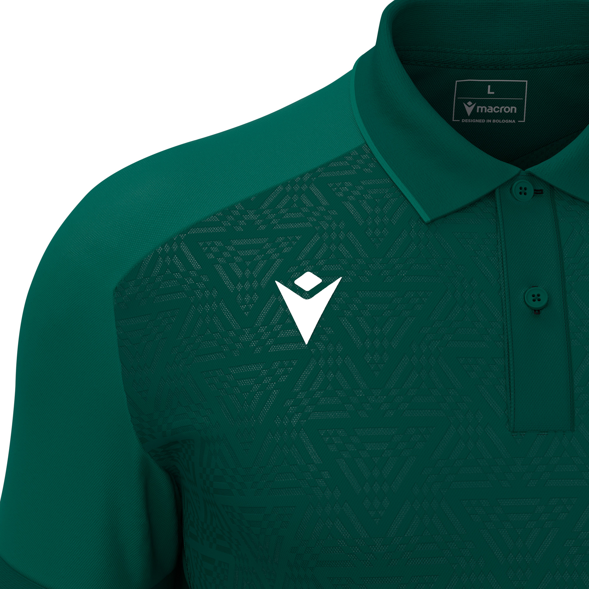 Macron Baldwin polo - donkergroen, foto 3 van 5