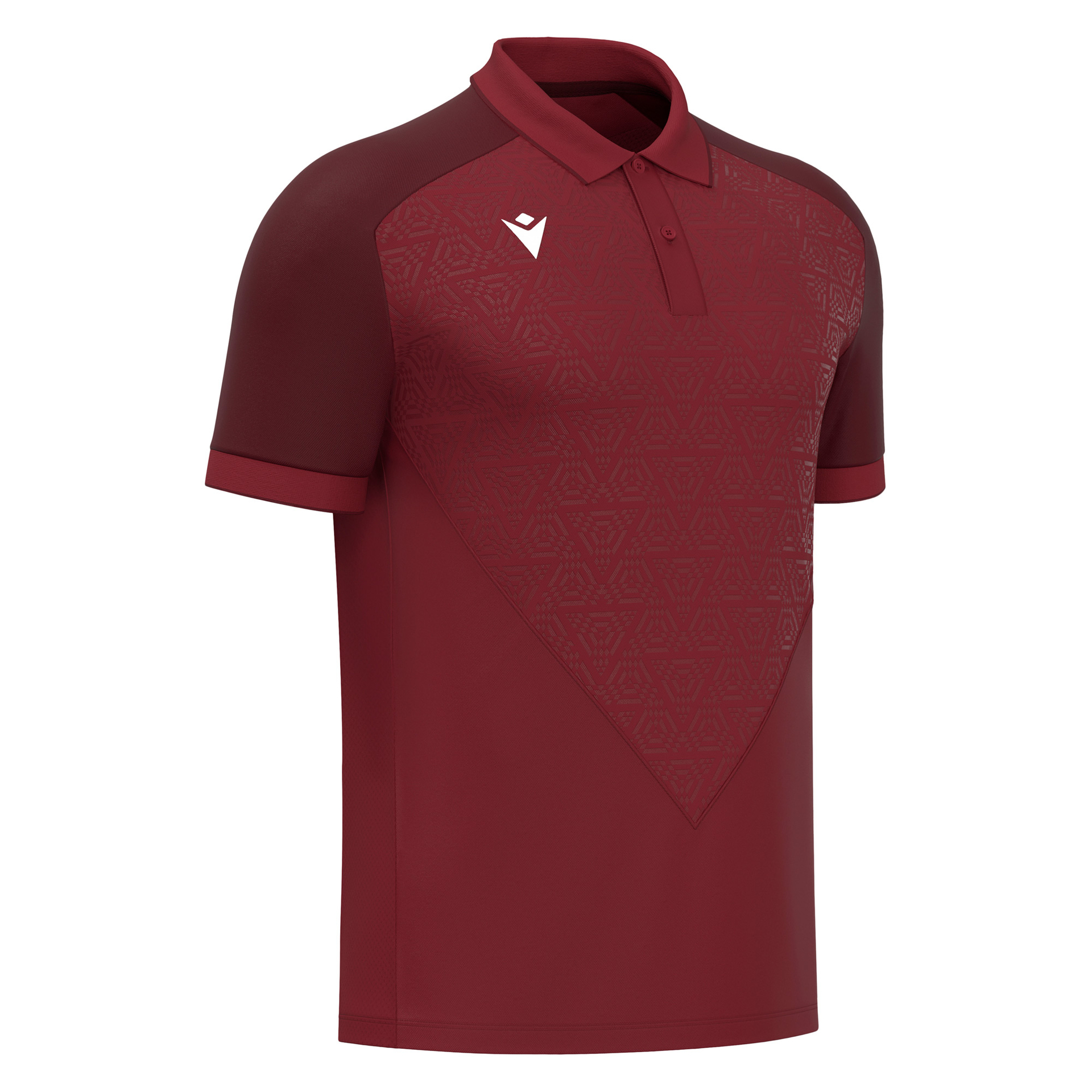 Macron Baldwin polo - bordeaux rood, foto 5 van 5