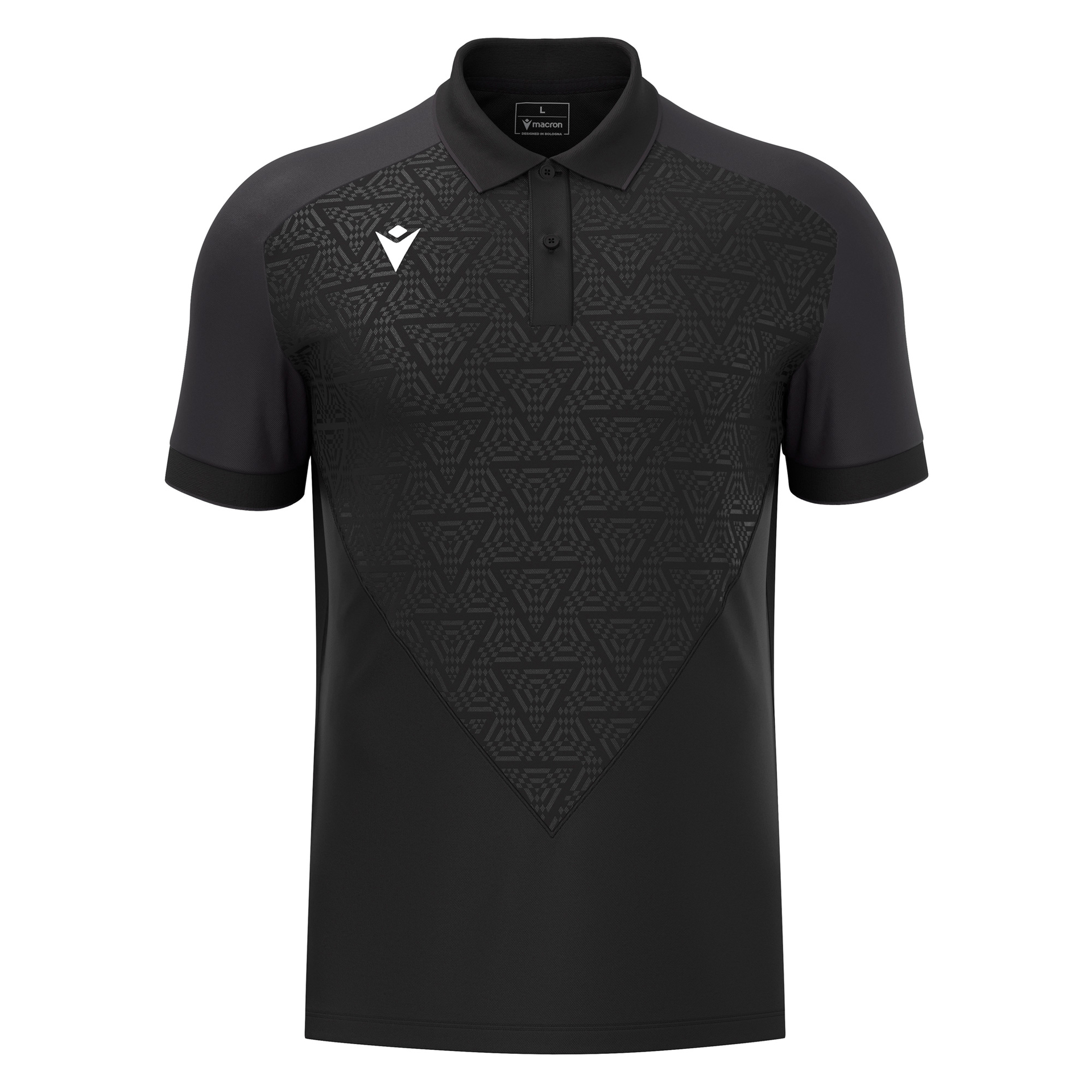 Macron Baldwin polo - zwart