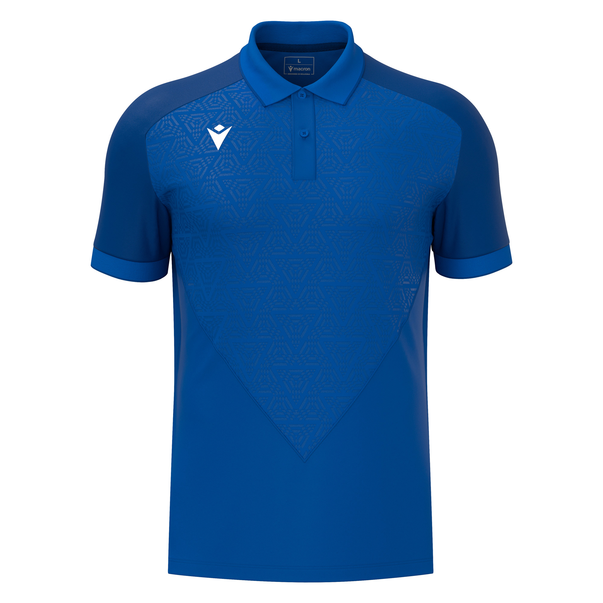Macron Baldwin polo - blauw