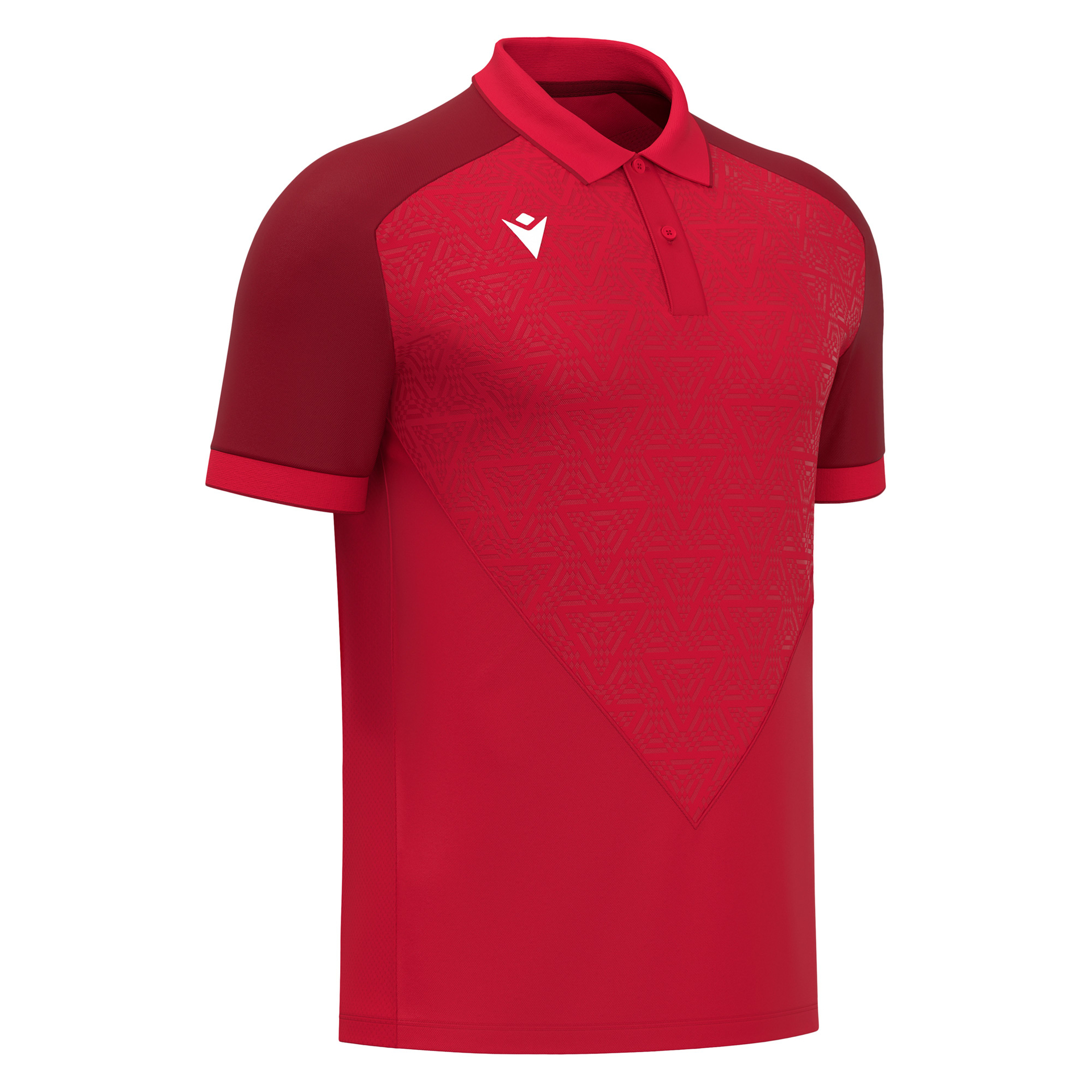 Macron Baldwin polo - rood, foto 4 van 5