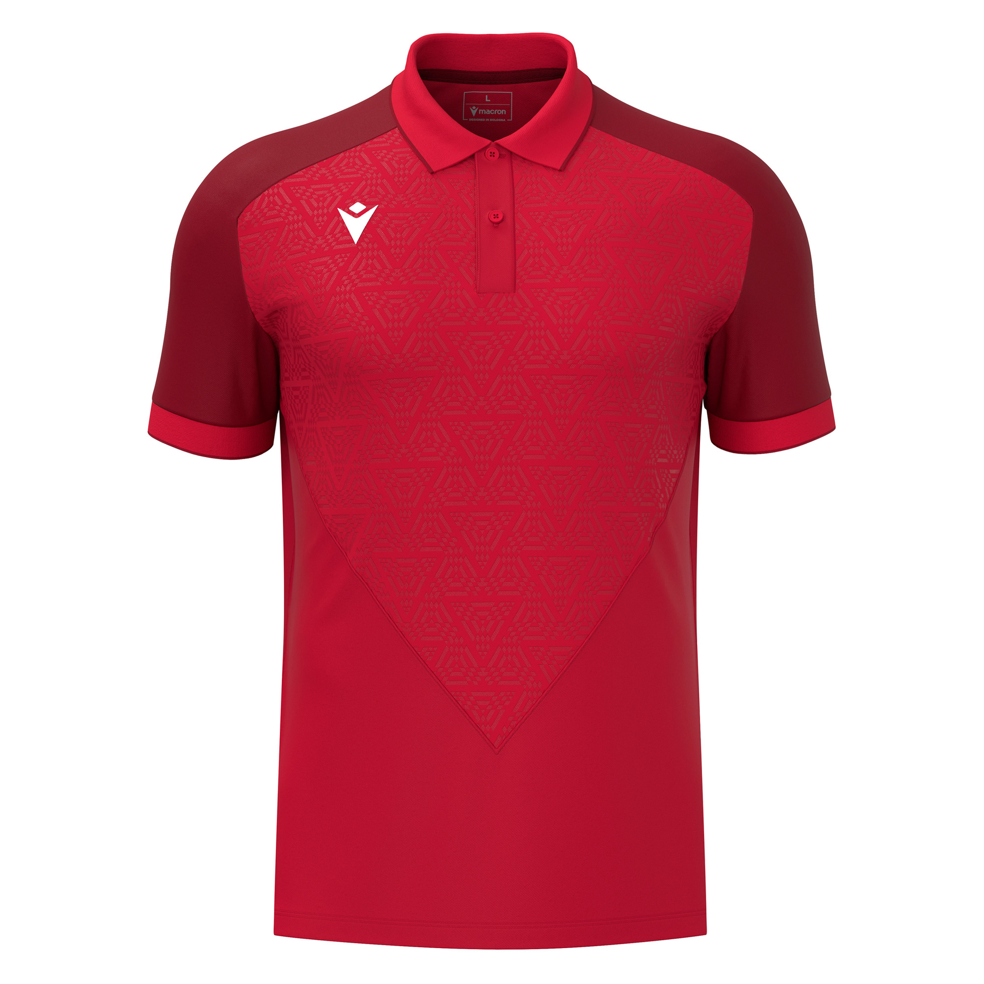 Macron Baldwin polo - rood