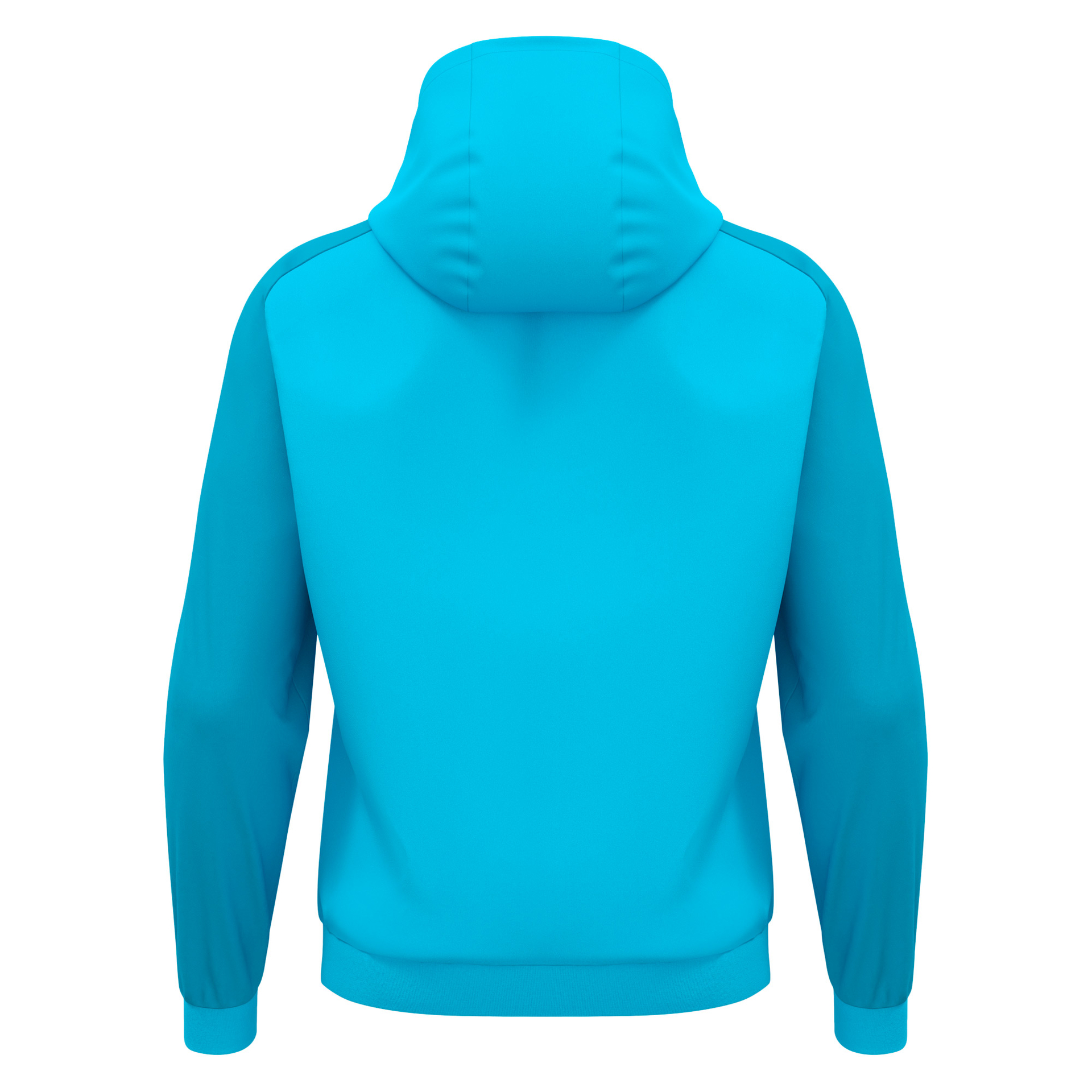Macron Horn hoodie - neon celeste, foto 5 van 5