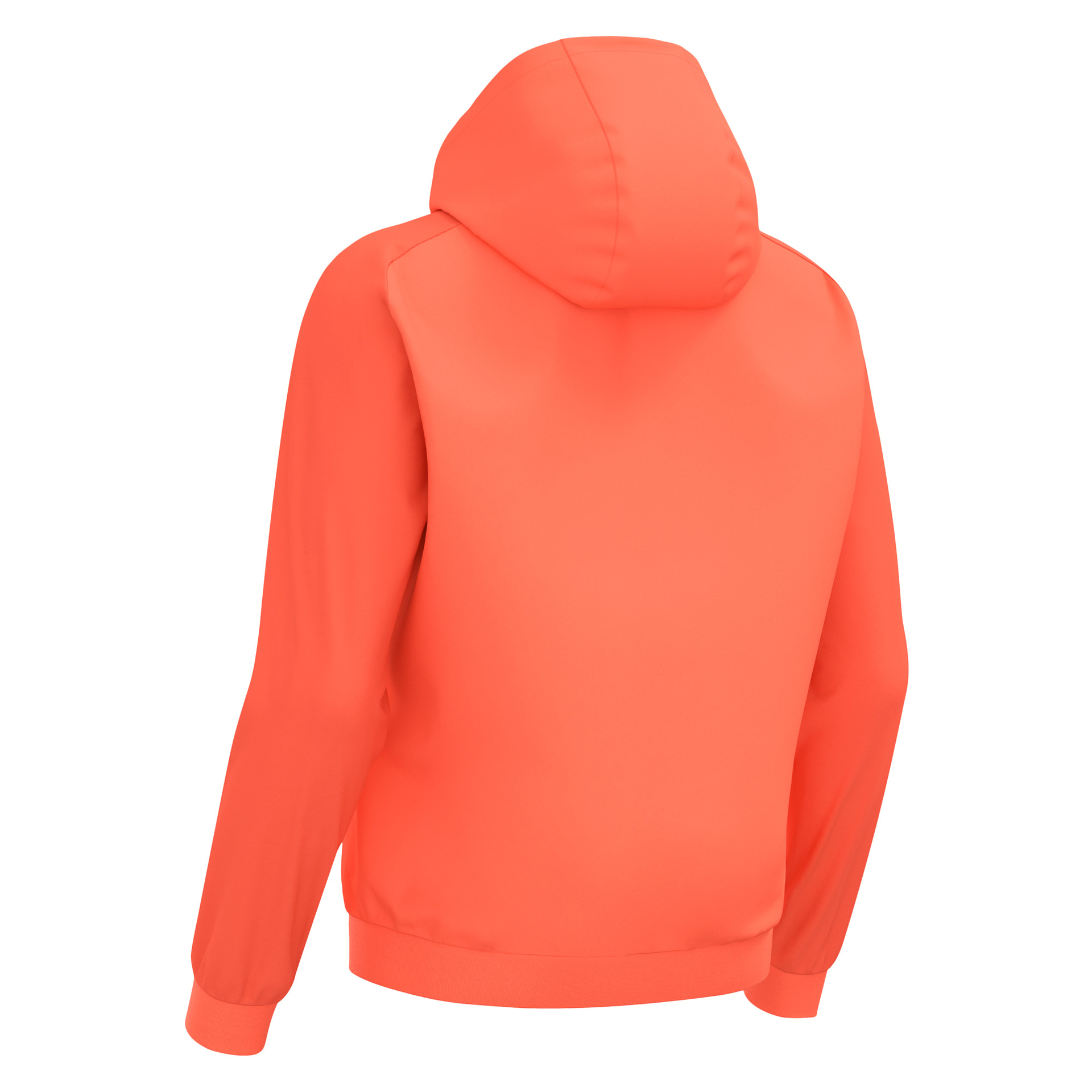 Macron Horn hoodie - neon coral, foto 2 van 5