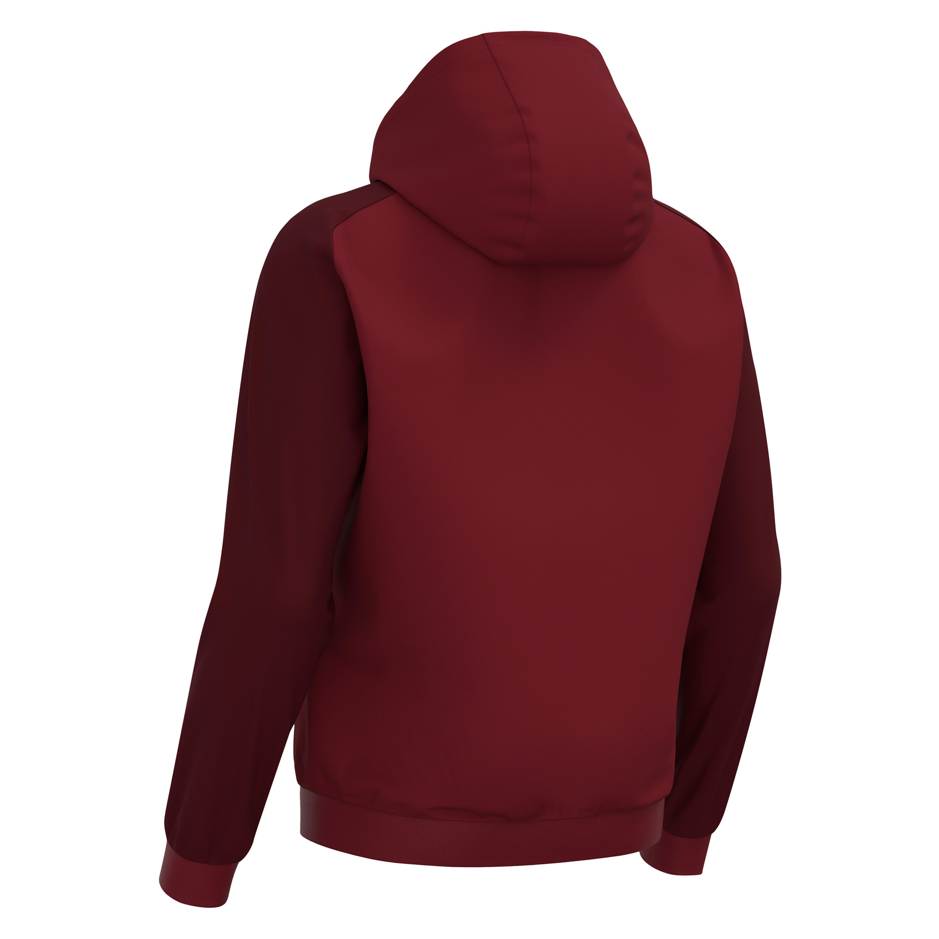 Macron Horn hoodie - bordeaux rood, foto 4 van 5
