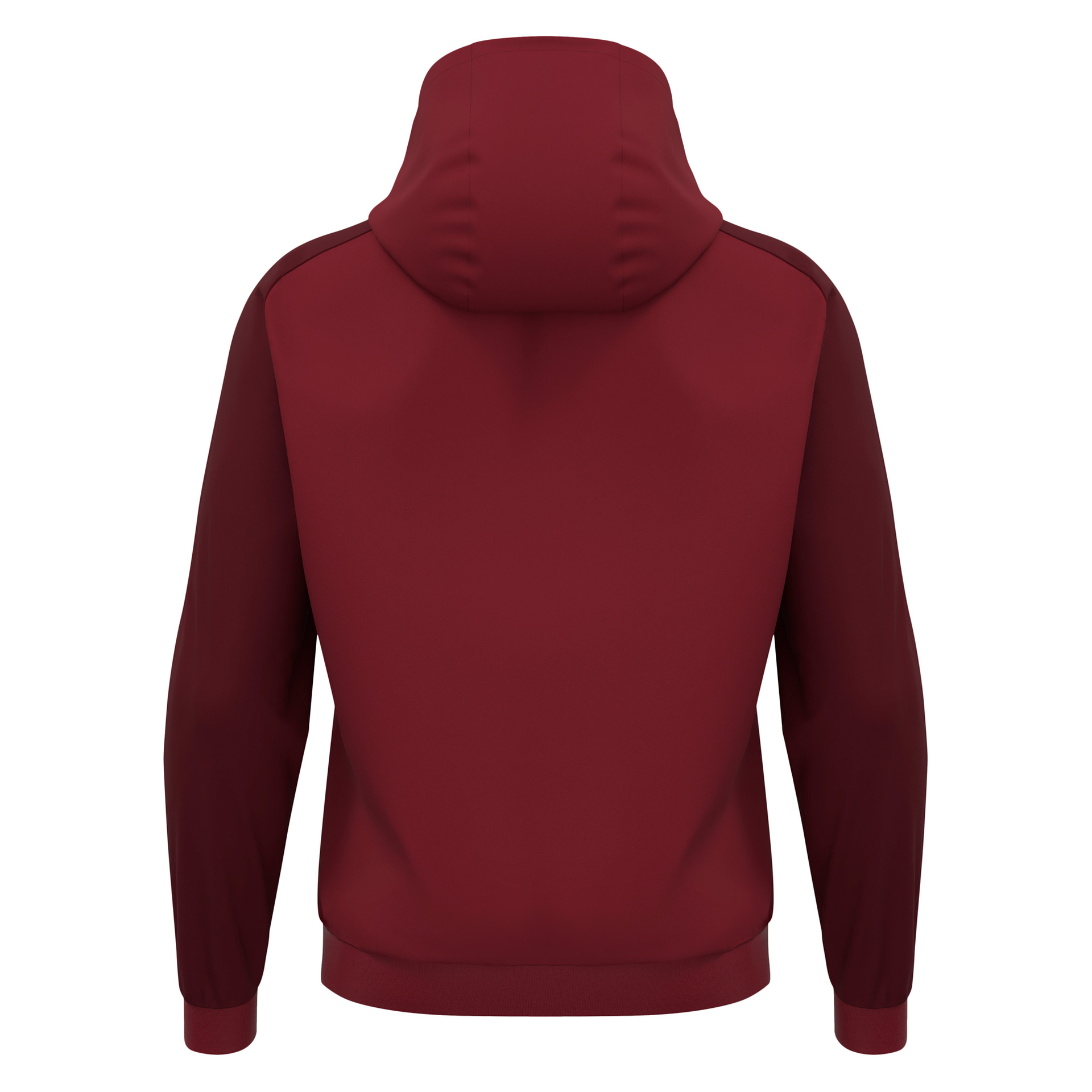 Macron Horn hoodie - bordeaux rood, foto 5 van 5
