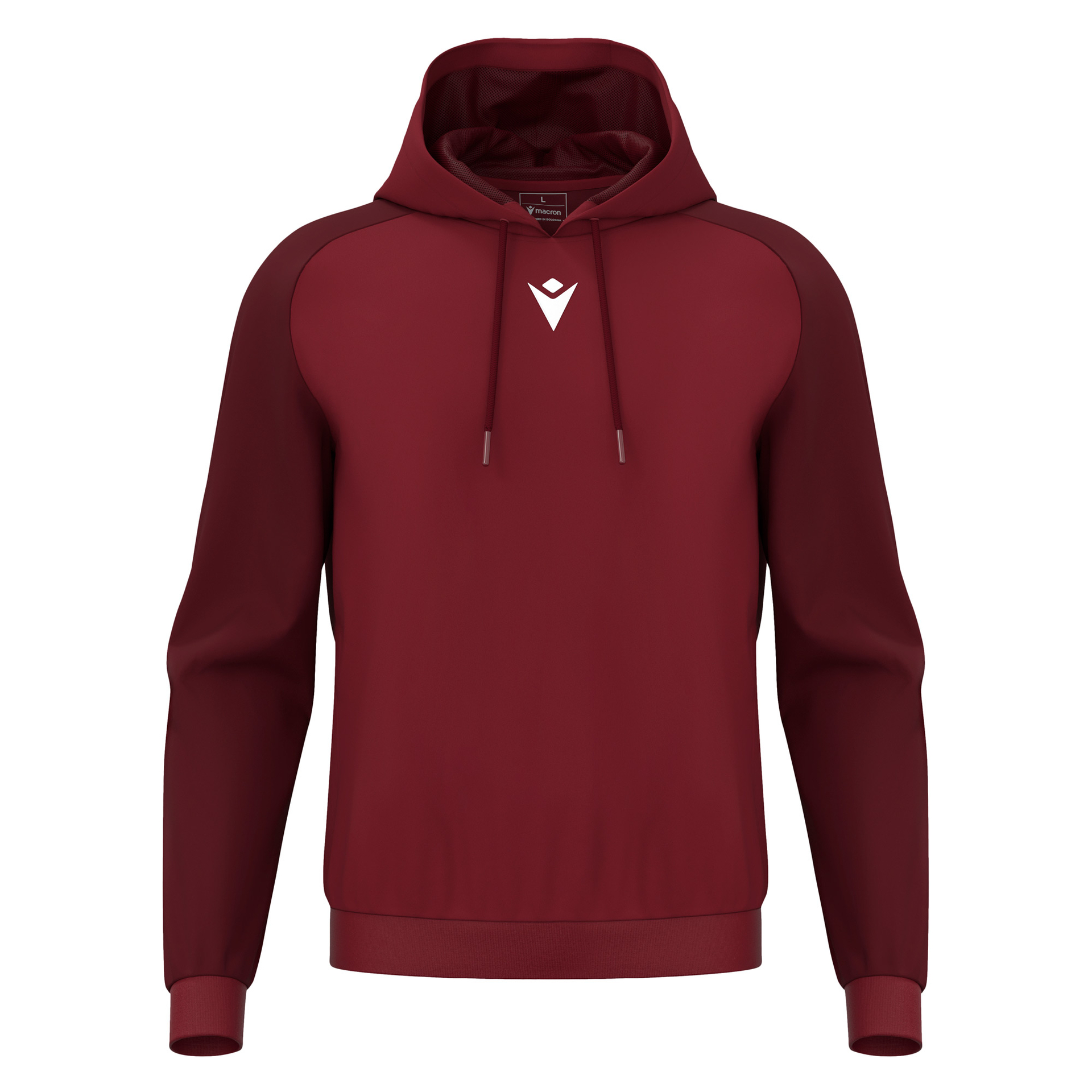 Macron Horn hoodie - bordeaux rood