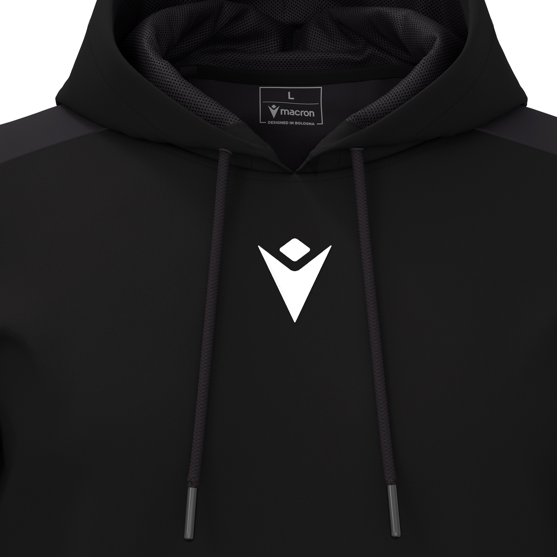 Macron Horn hoodie - zwart, foto 3 van 5