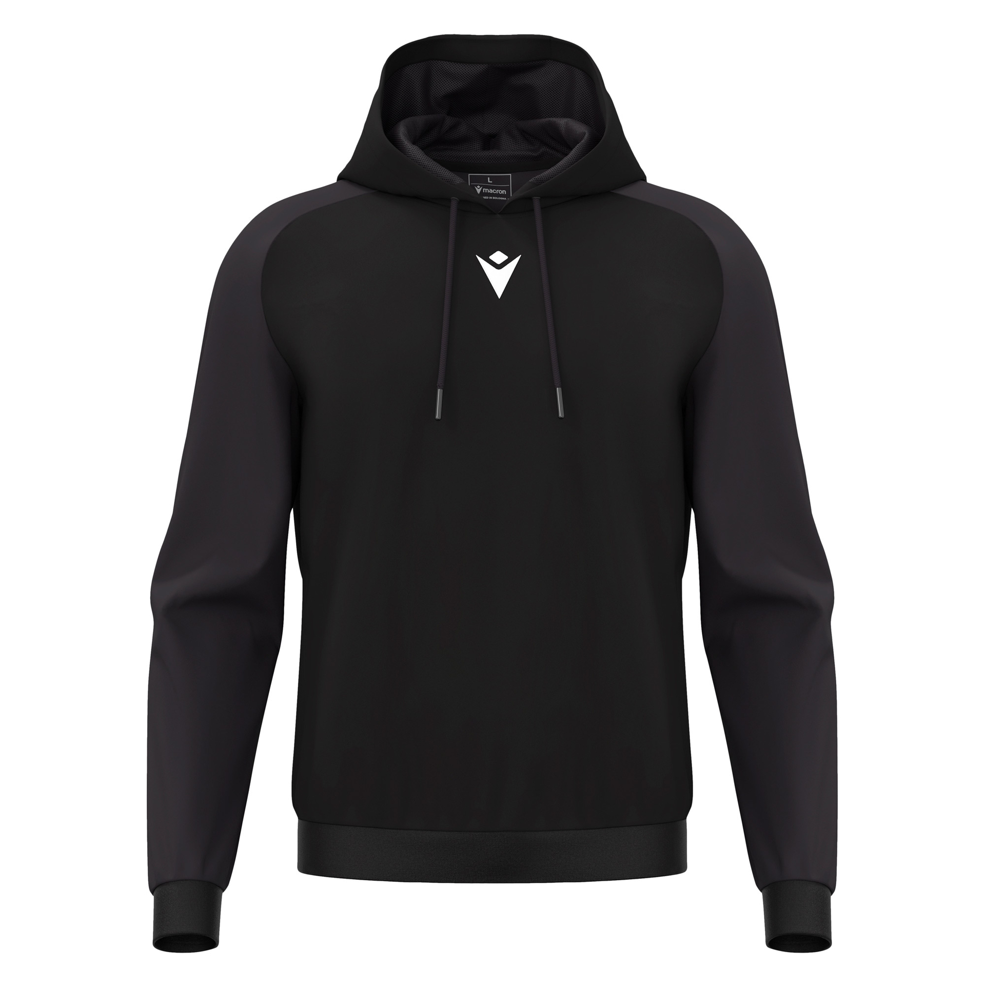 Macron Horn hoodie - zwart