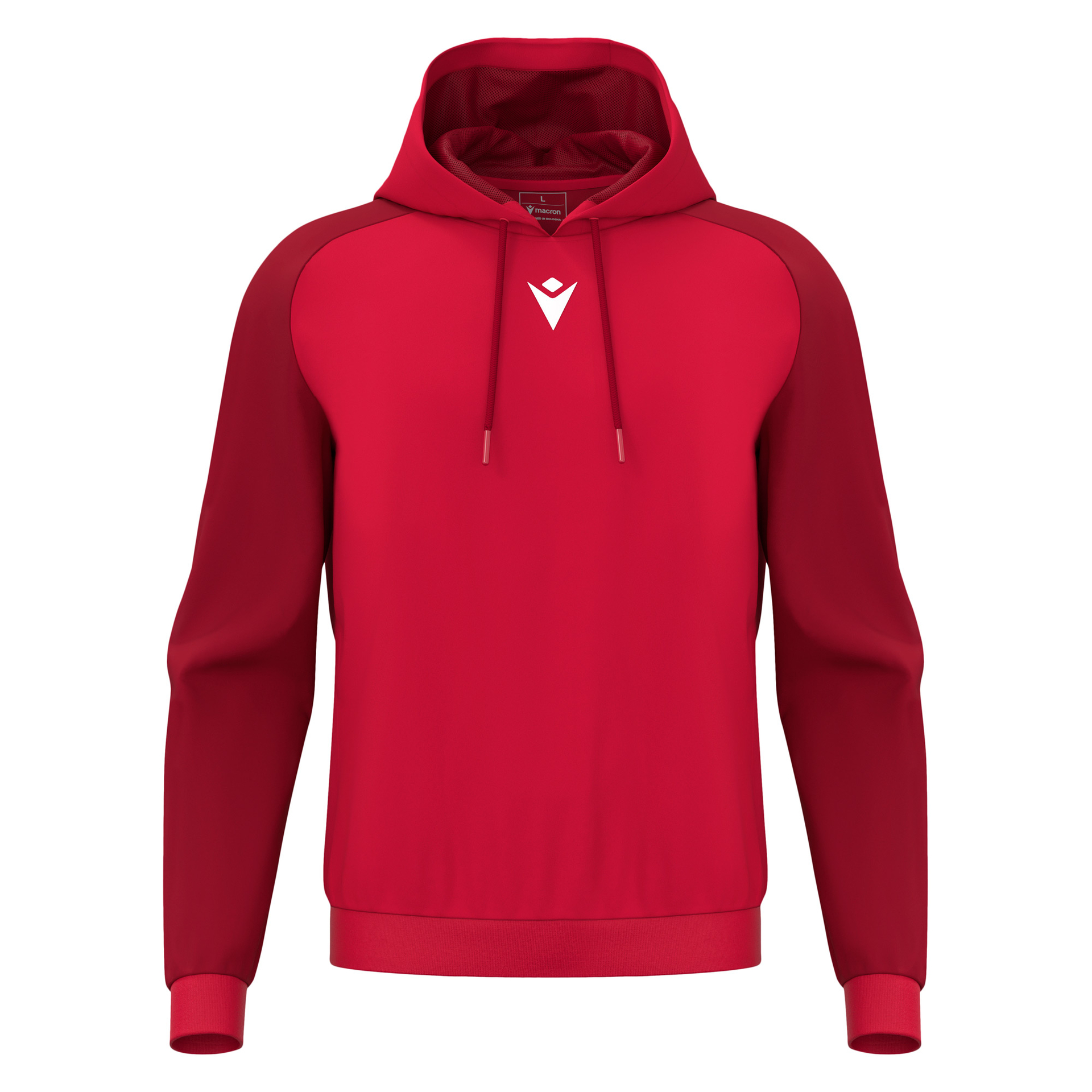 Macron Horn hoodie - rood