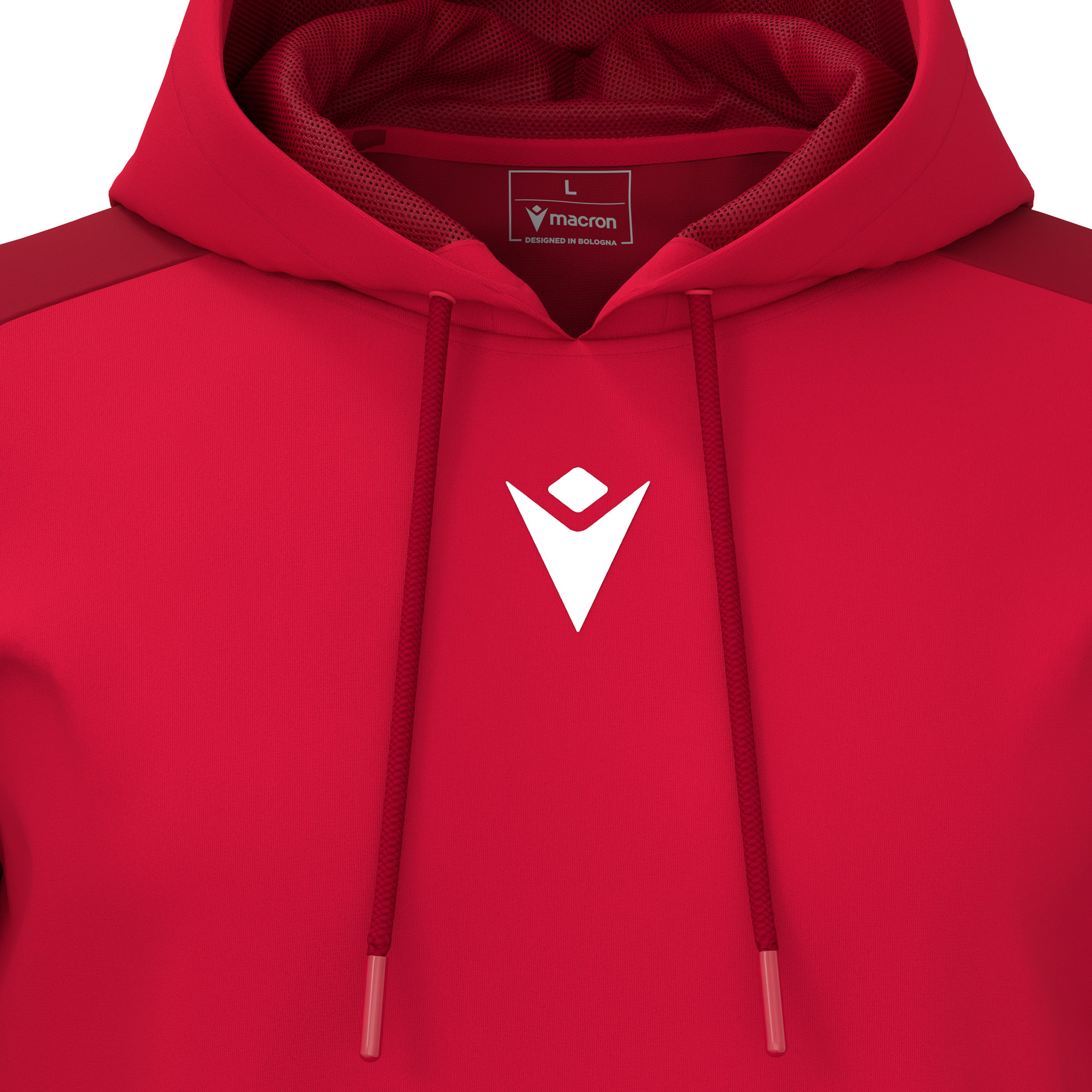 Macron Horn hoodie - rood, foto 3 van 4