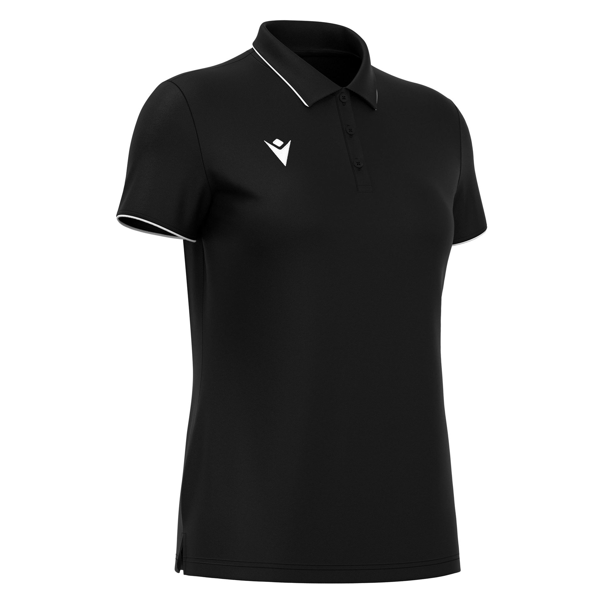 Macron Melody polo dames - zwart