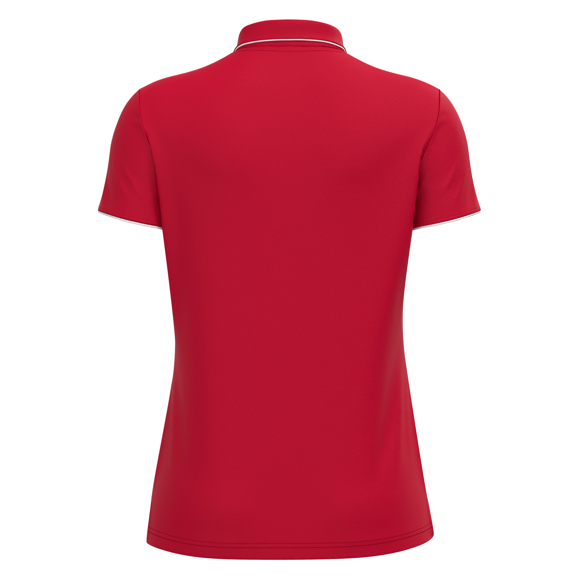 Macron Melody polo dames - rood, foto 5 van 5