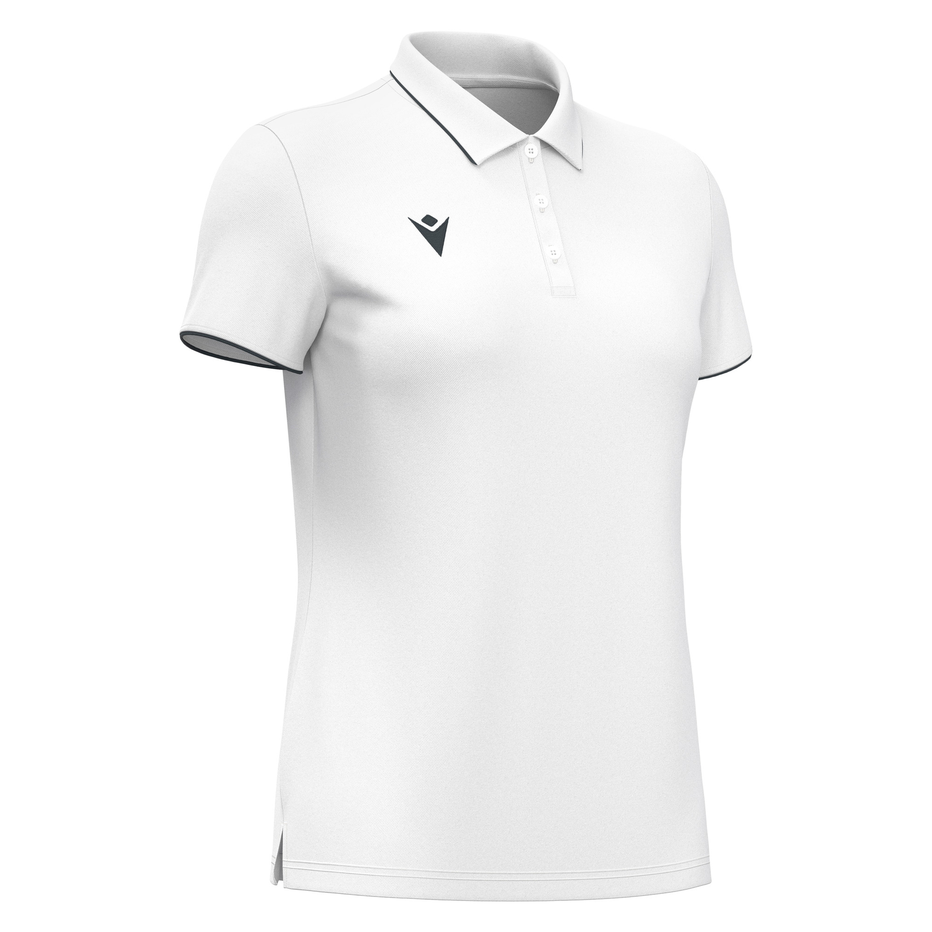 Macron Melody polo dames - wit