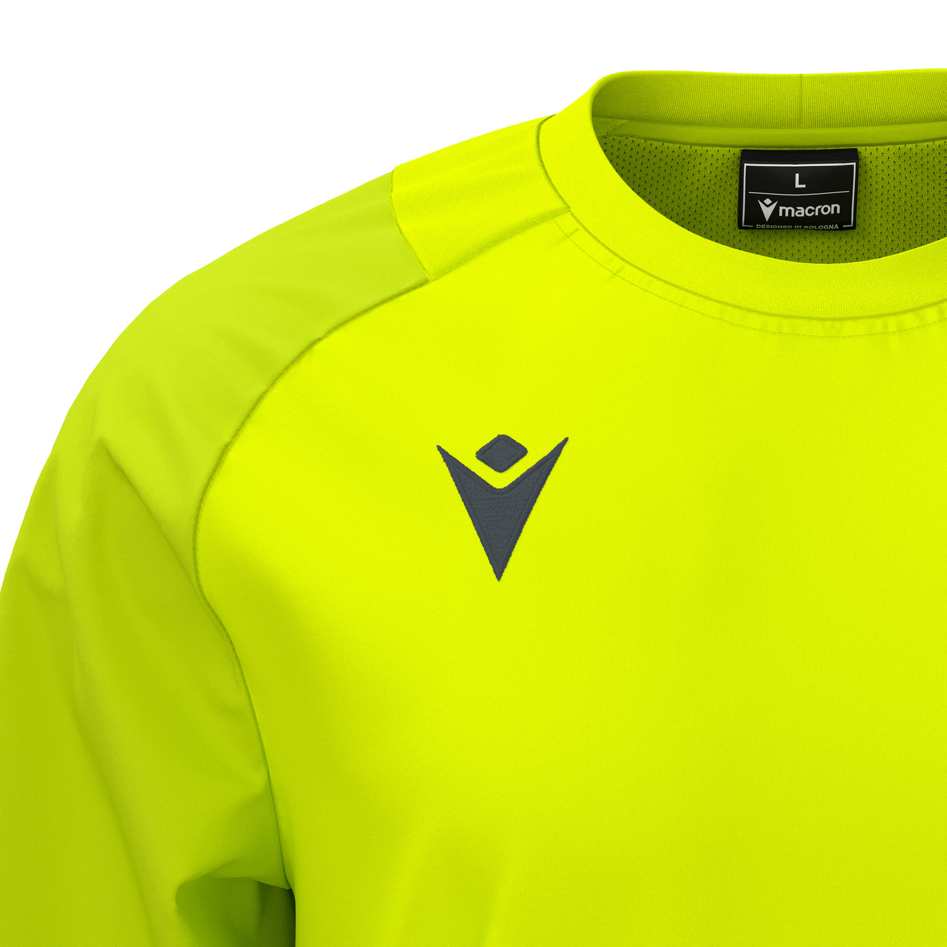 Macron Drizzle windbreaker - neon geel, foto 3 van 6
