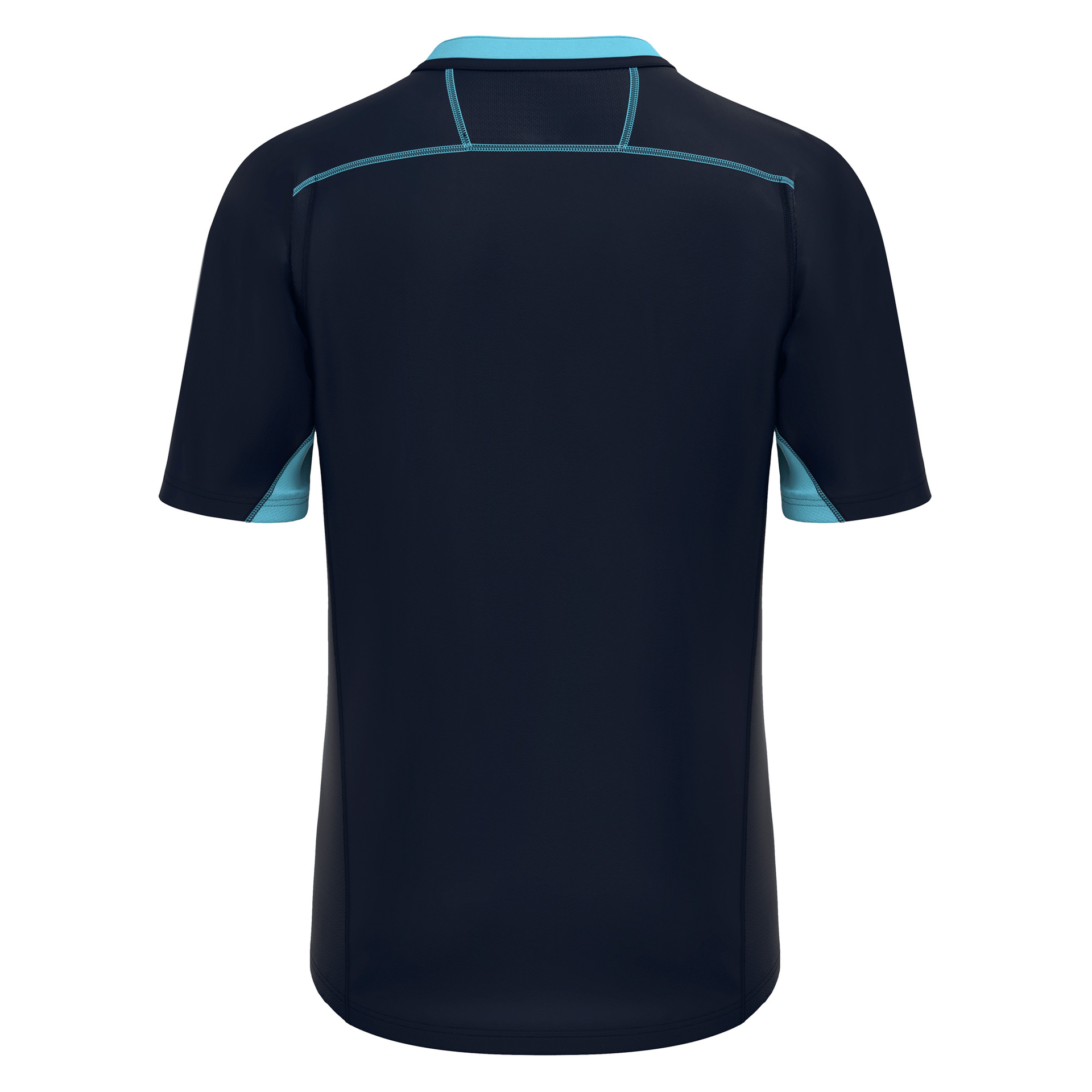 Macron Alabaster rugbyshirt - navy/celeste, foto 5 van 6