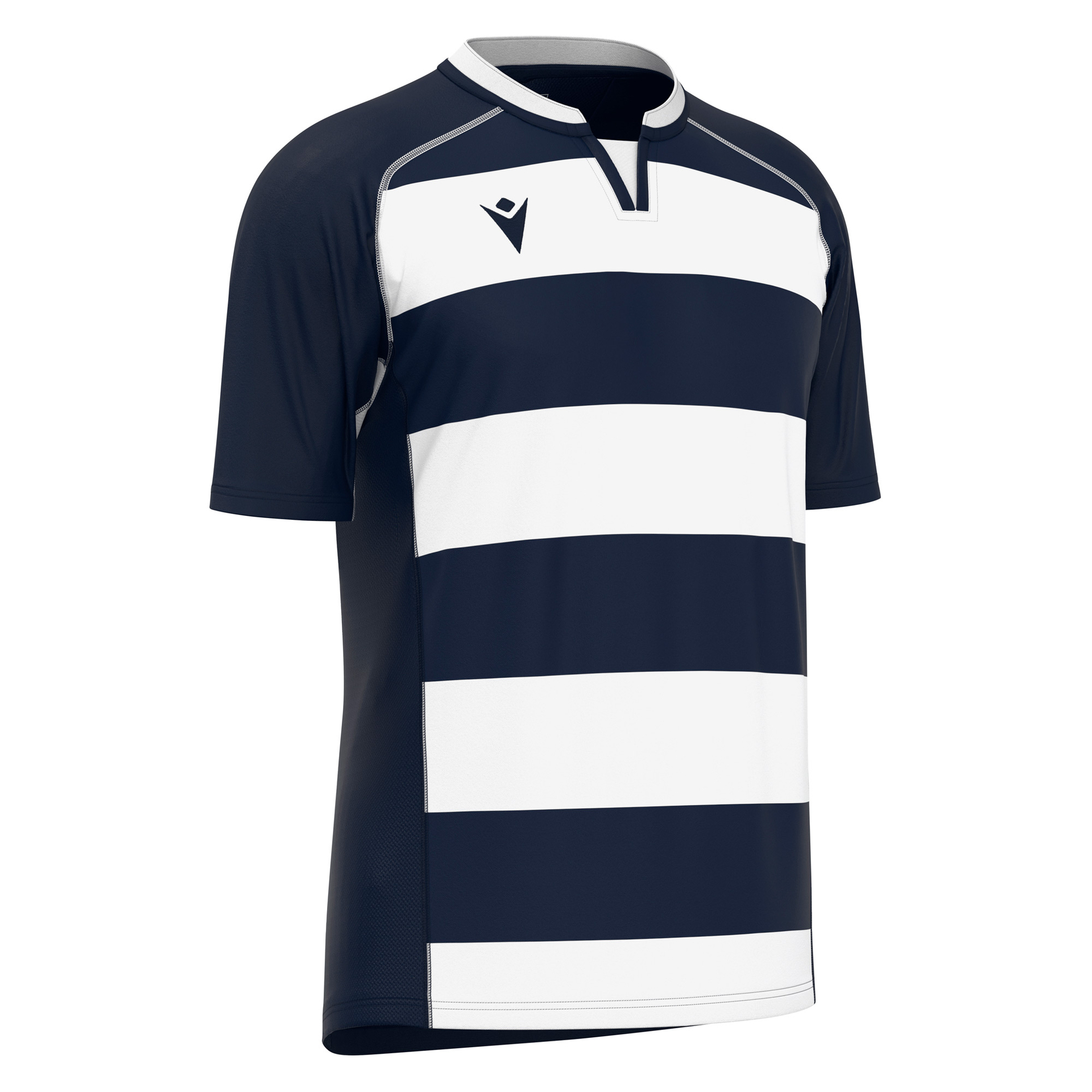 Macron Alabaster rugbyshirt - navy/wit, foto 2 van 6
