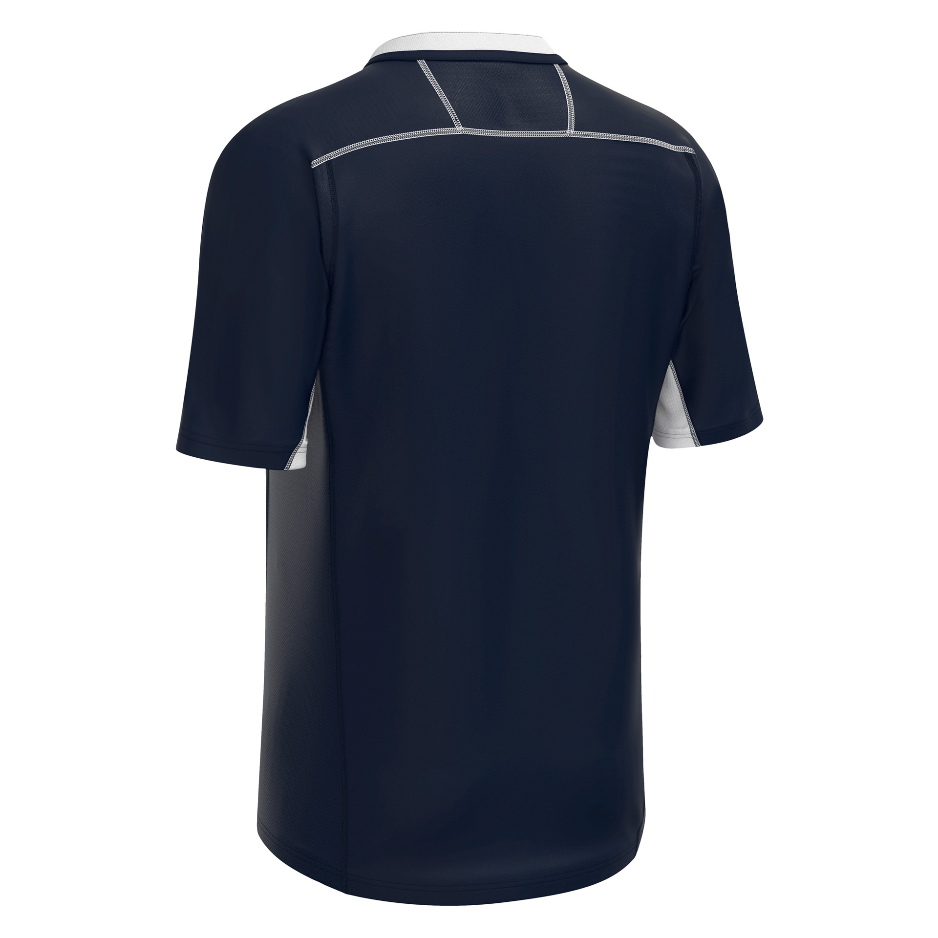Macron Alabaster rugbyshirt - navy/wit, foto 4 van 6