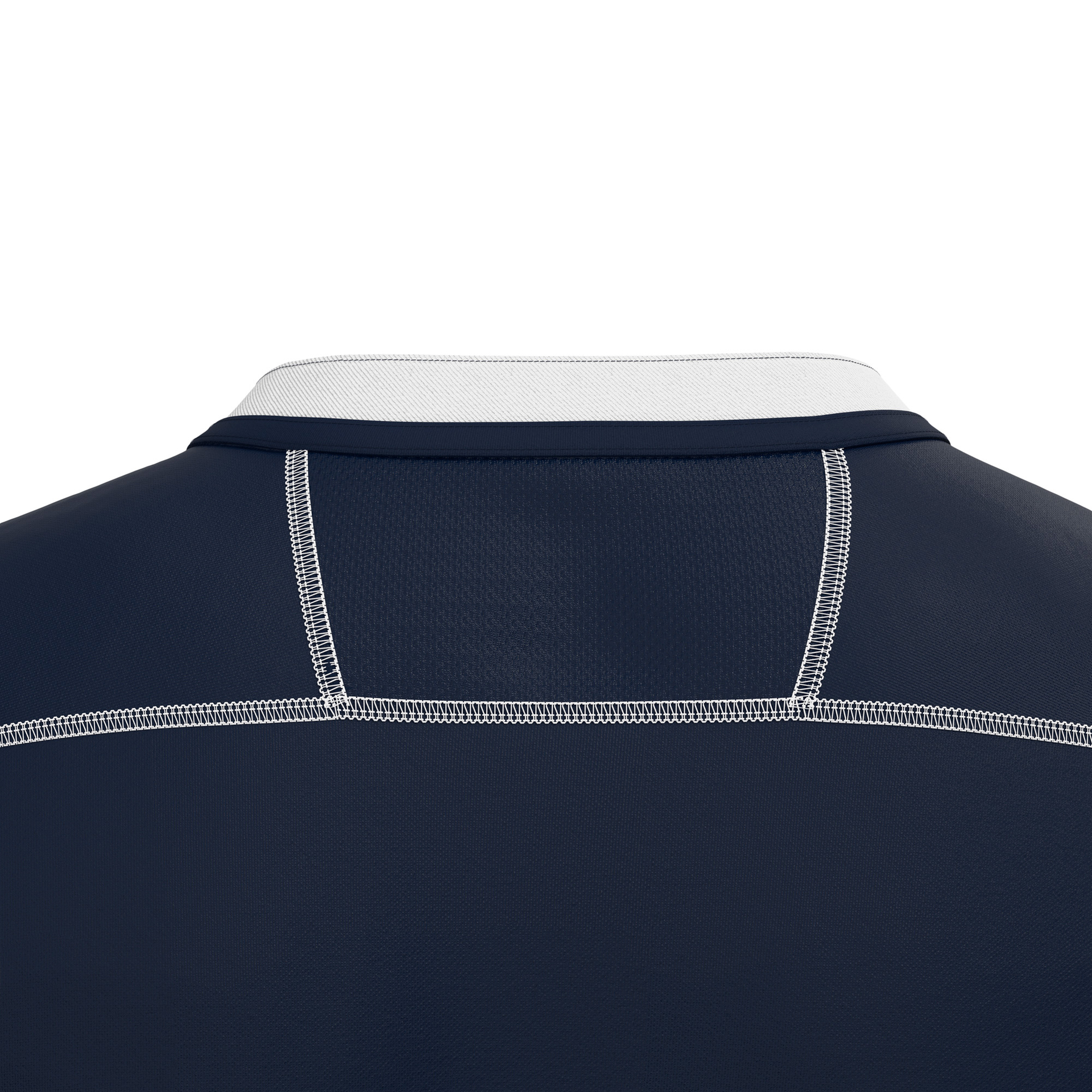 Macron Alabaster rugbyshirt - navy/wit, foto 6 van 6