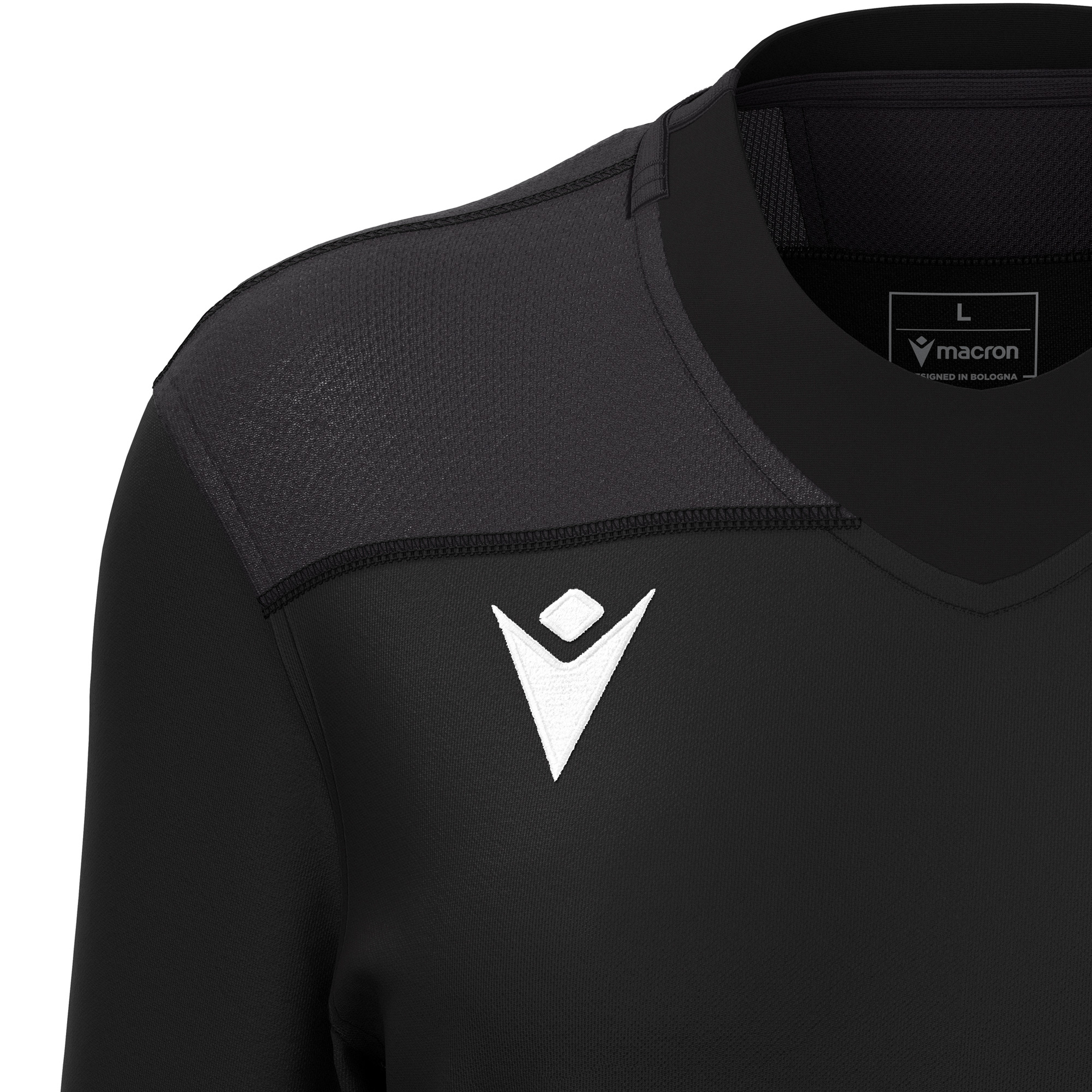 Macron Beryl rugbyshirt dames - zwart, foto 3 van 6