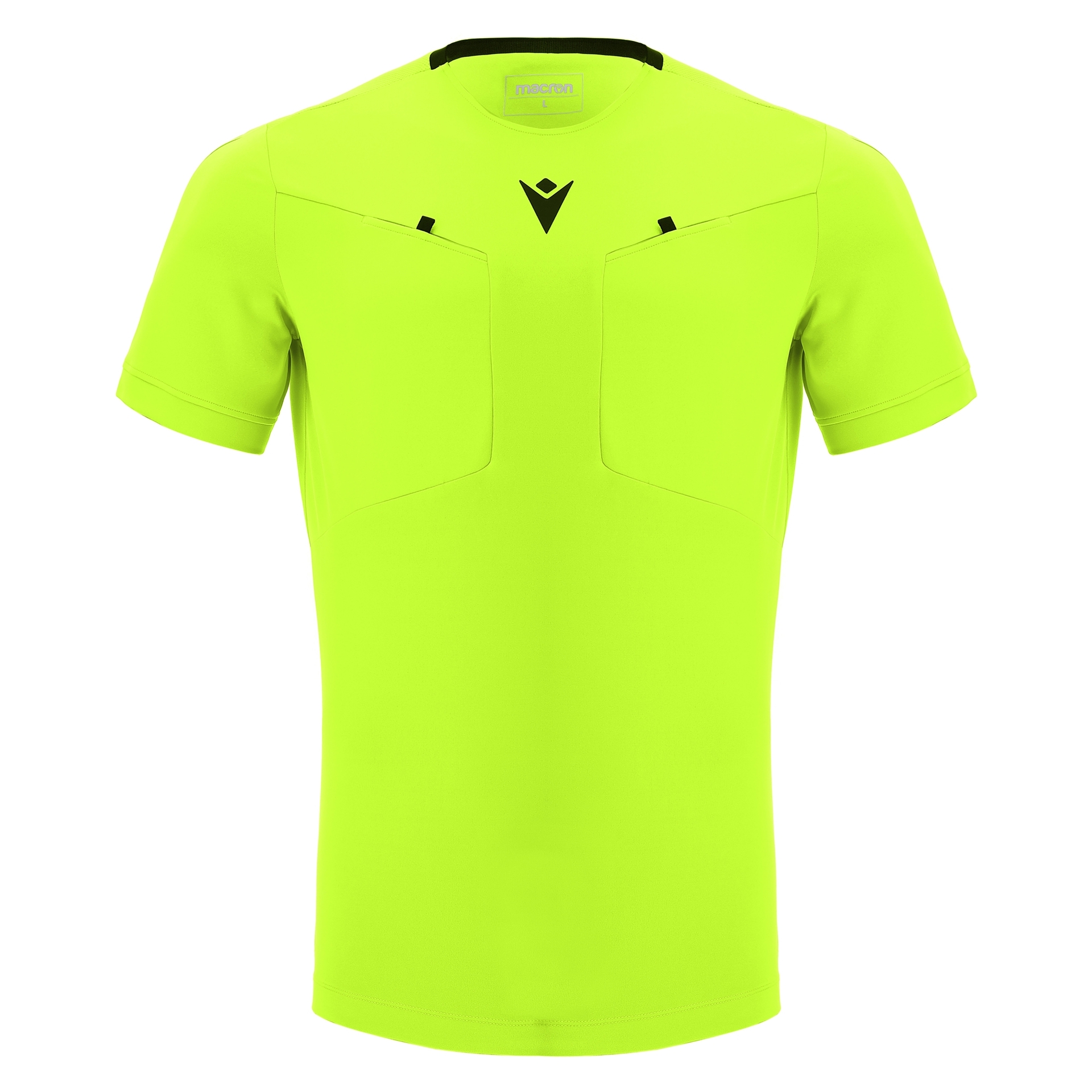 Macron Frisk scheidsrechtersshirt - neon geel