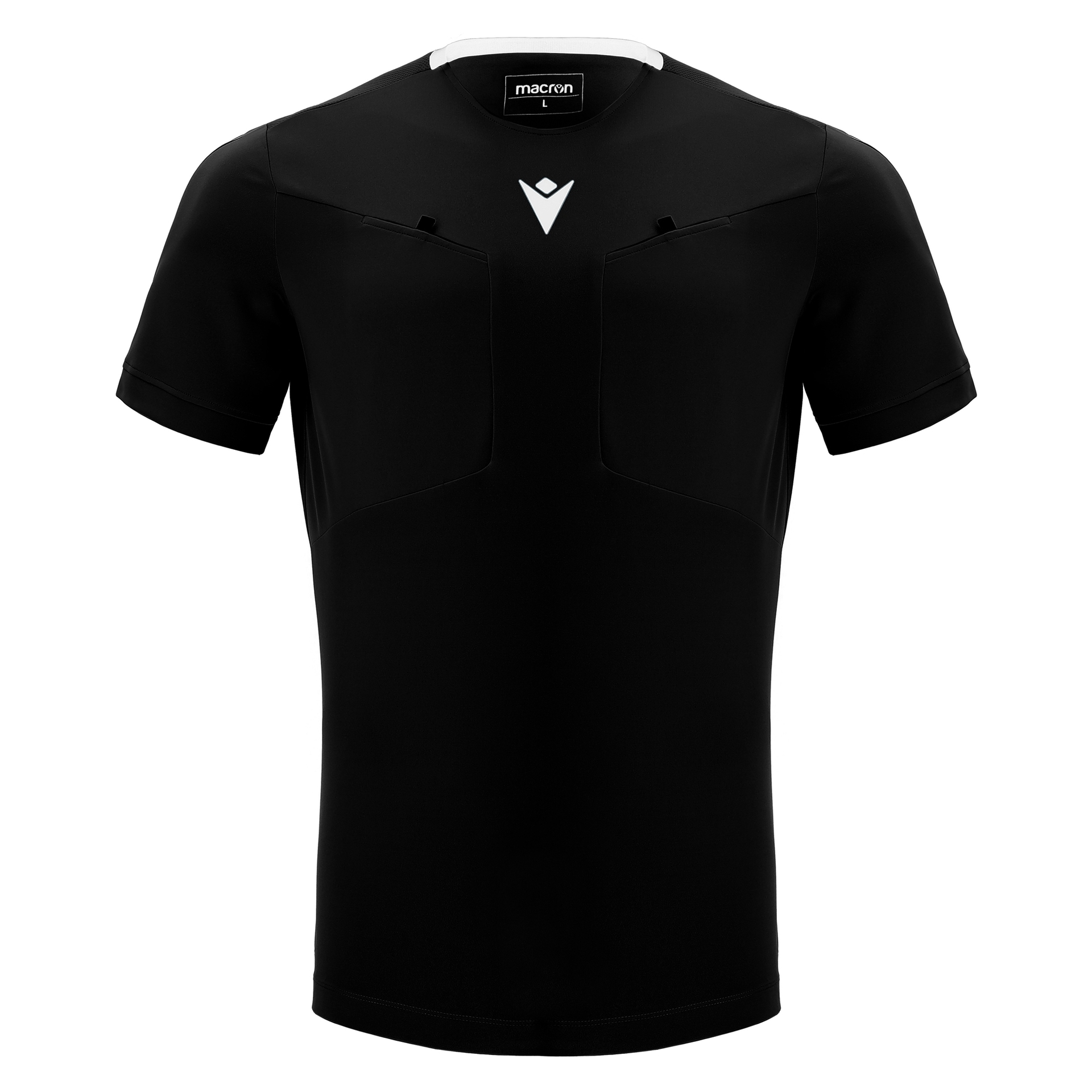 Macron Frisk scheidsrechtersshirt - zwart