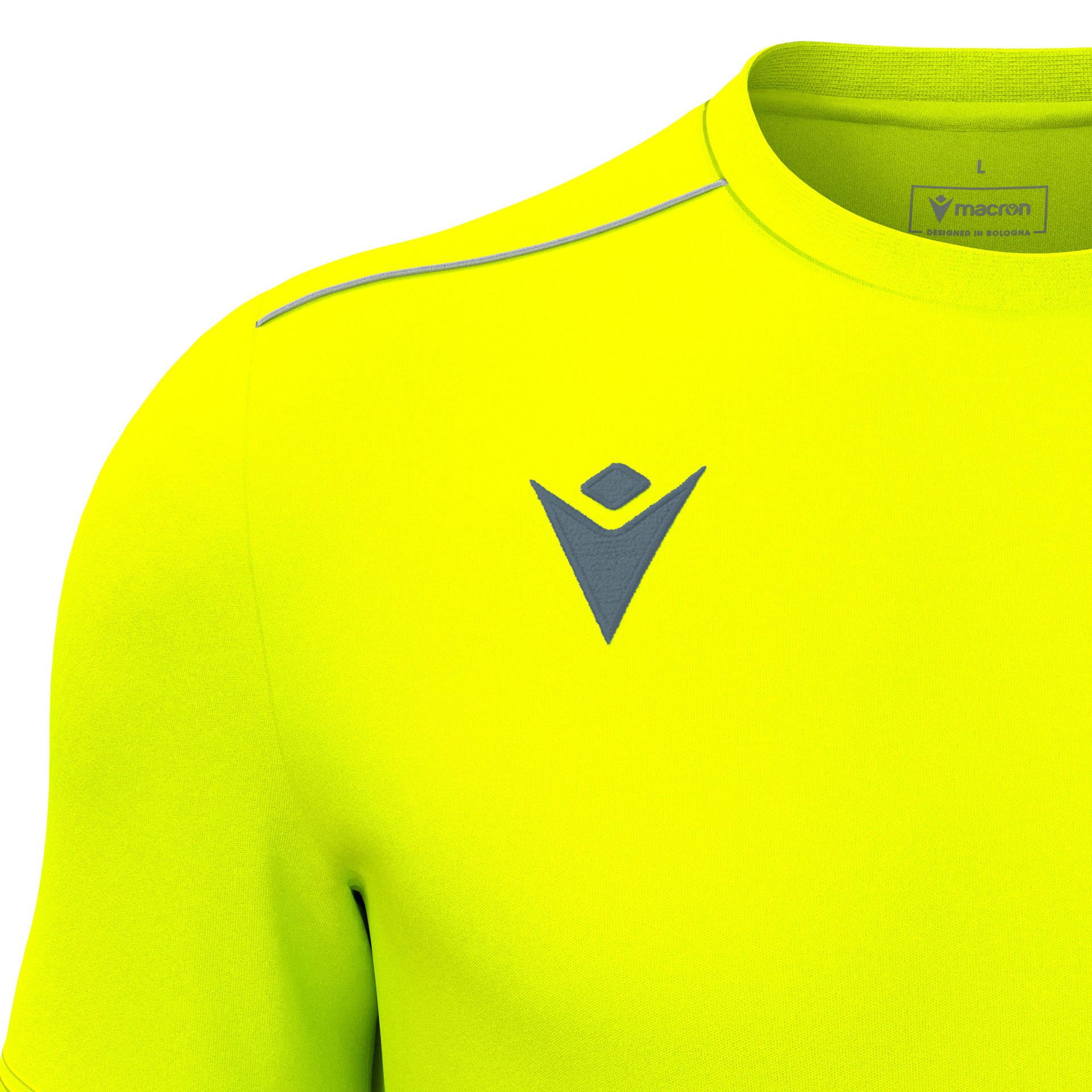Macron Rigel shirt - neon geel, foto 3 van 6