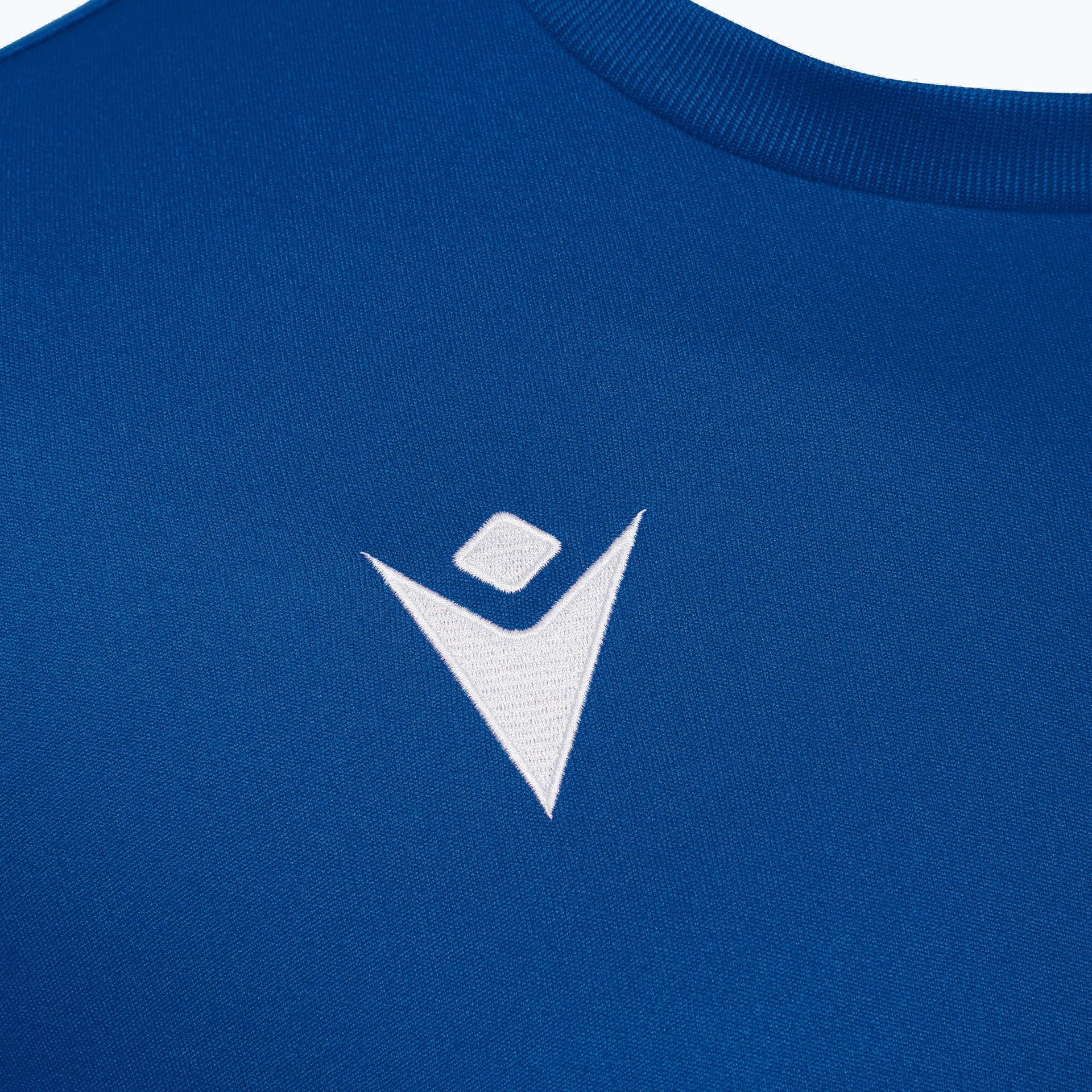 Macron Polis shirt - blauw/geel, foto 6 van 6