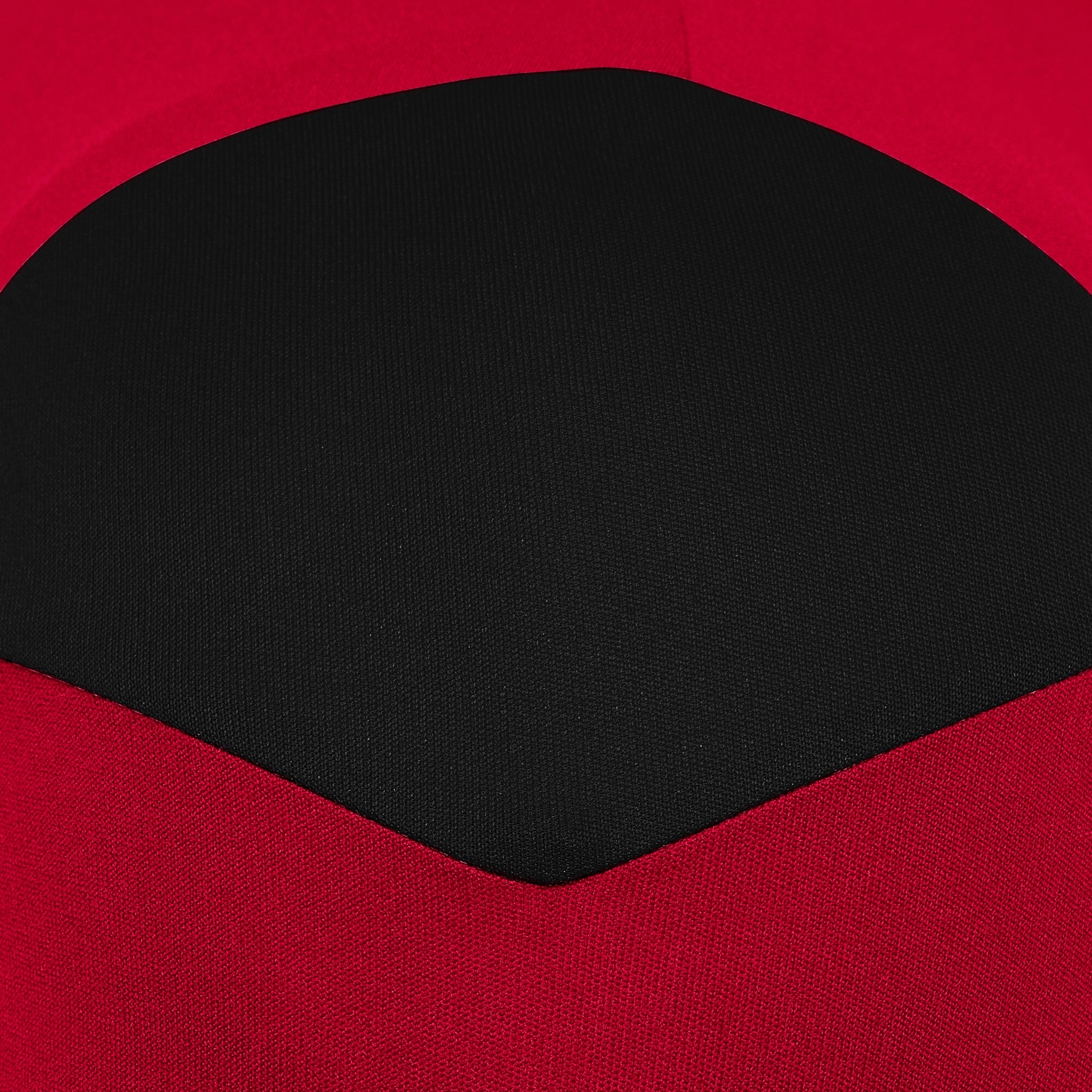 Macron Polis shirt - rood/zwart, foto 5 van 6