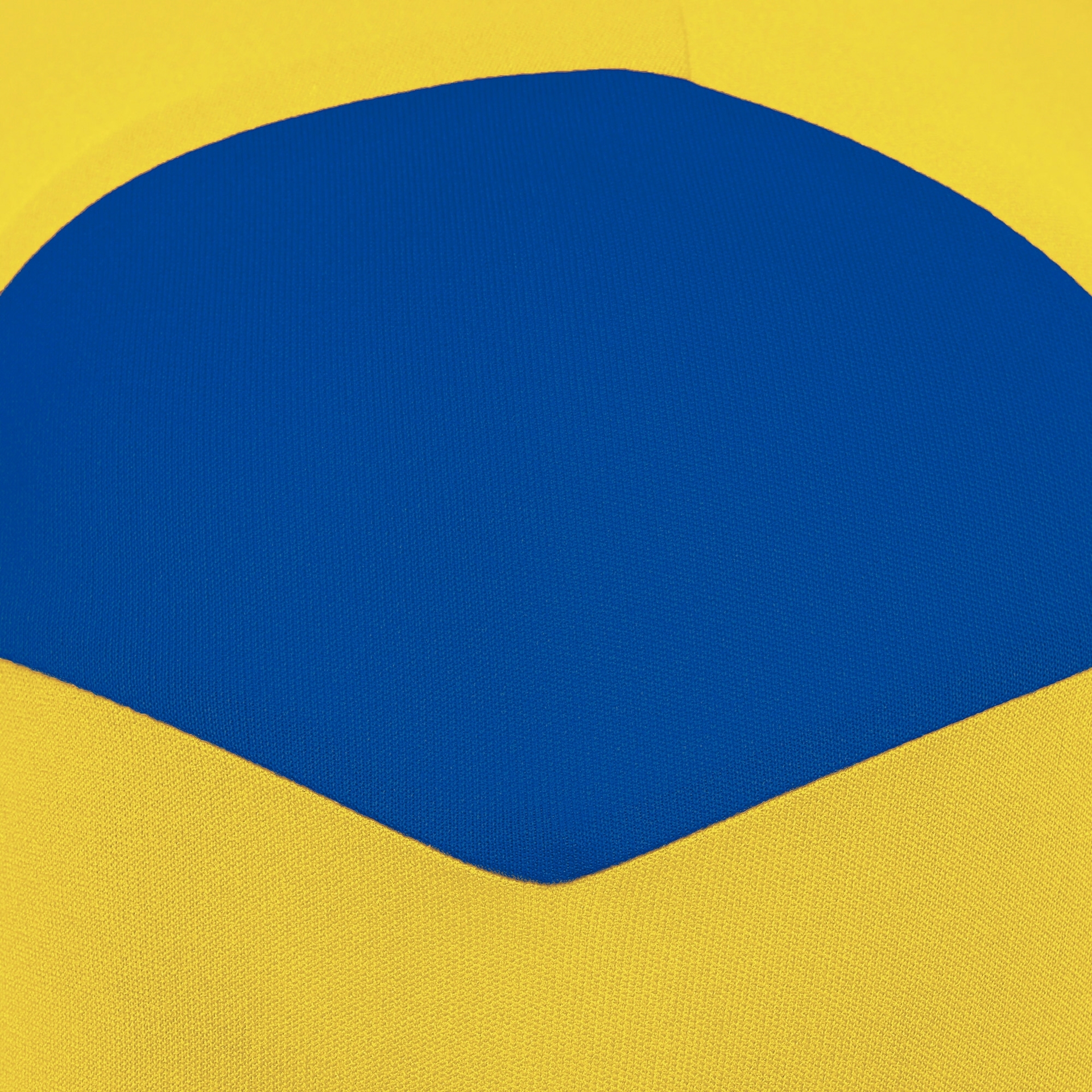 Macron Polis shirt - geel/blauw, foto 5 van 6