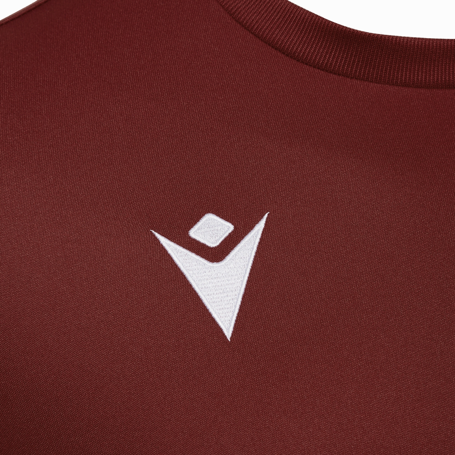 Macron Polis shirt - bordeaux rood, foto 5 van 6