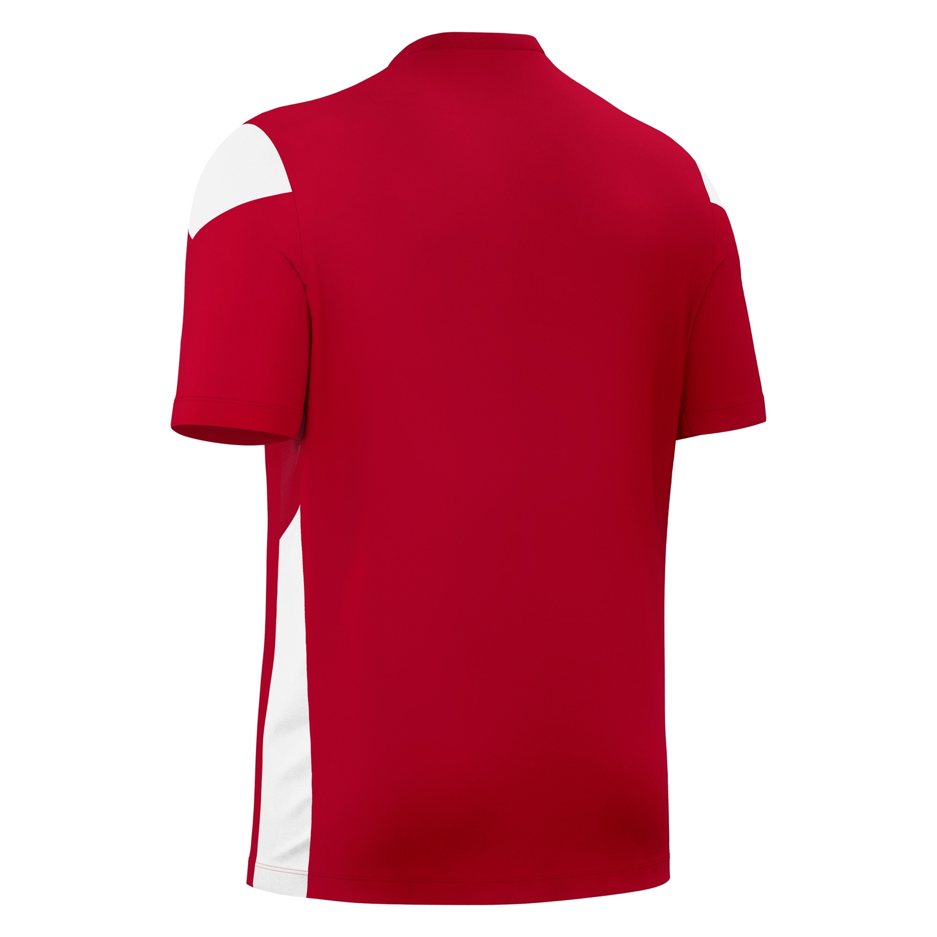Macron Polis shirt - rood/wit, foto 2 van 6