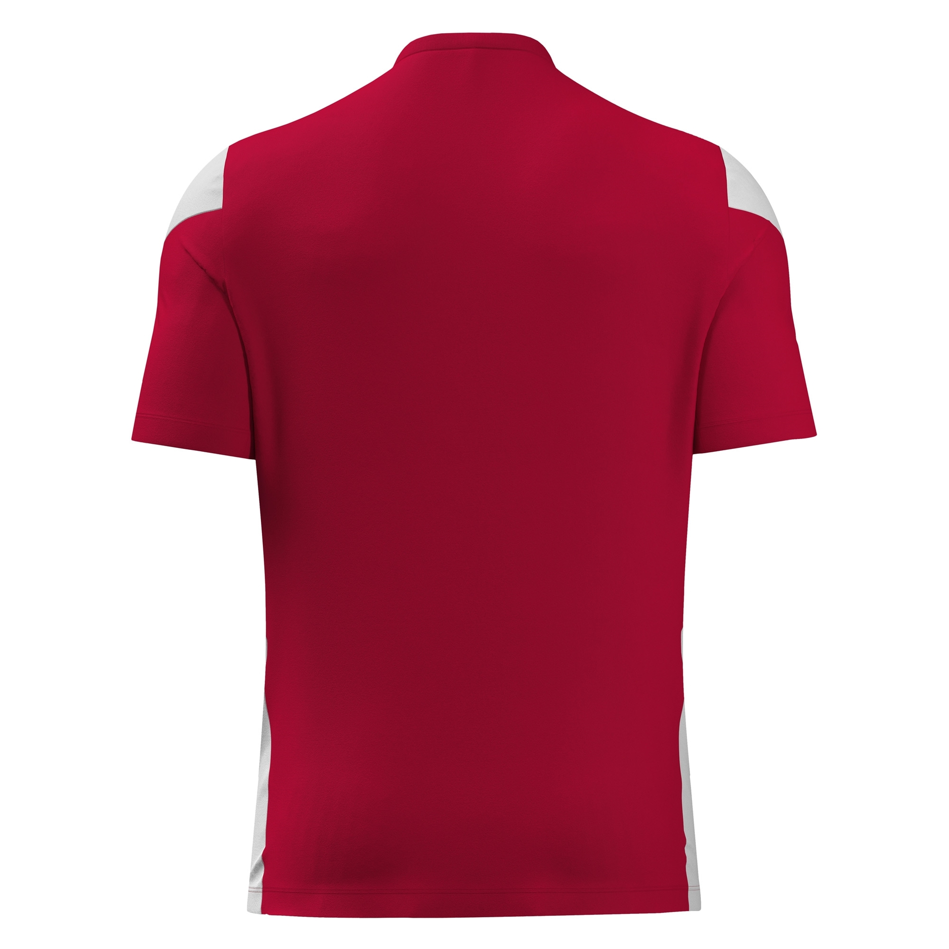 Macron Polis shirt - rood/wit, foto 4 van 6