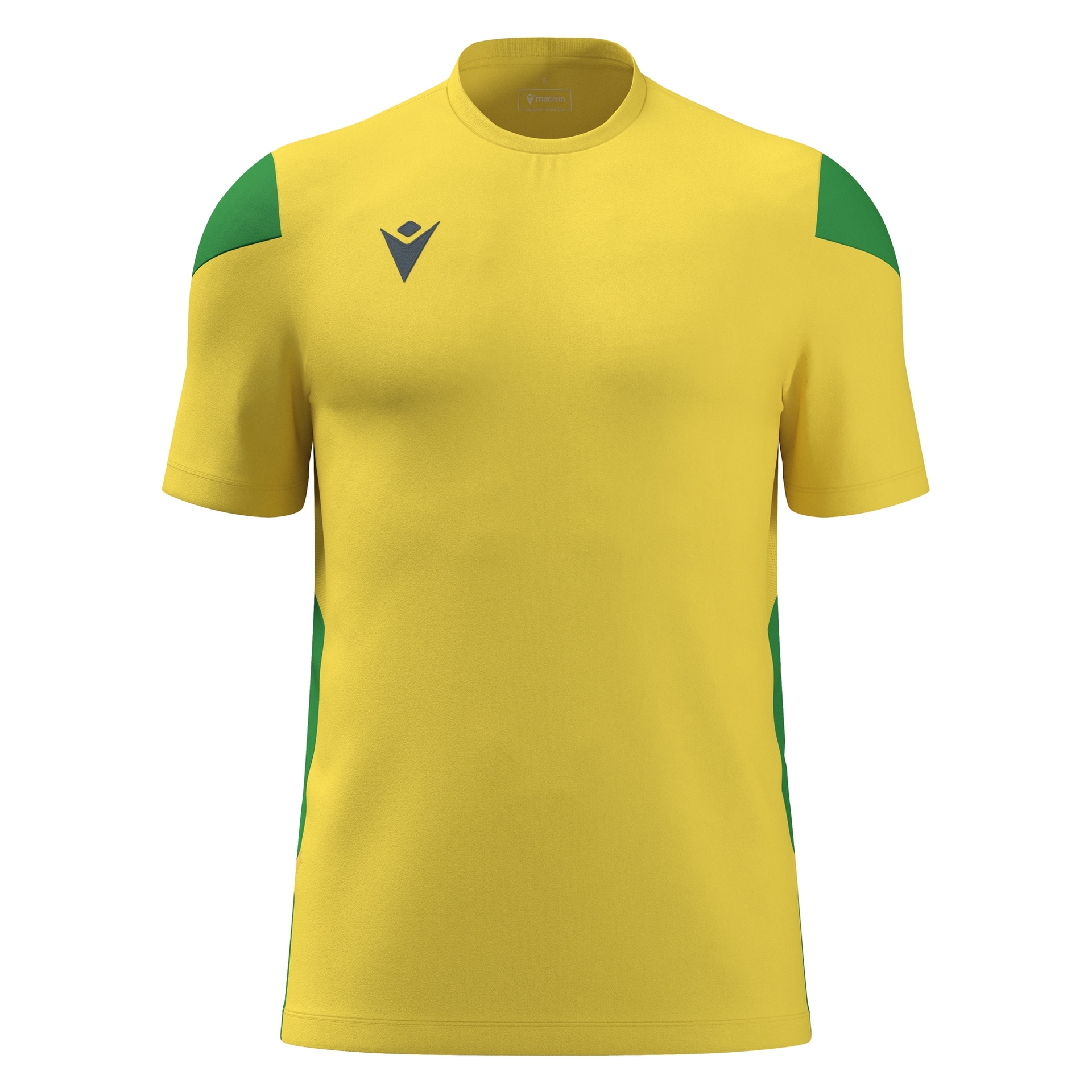 Macron Polis shirt - geel/groen