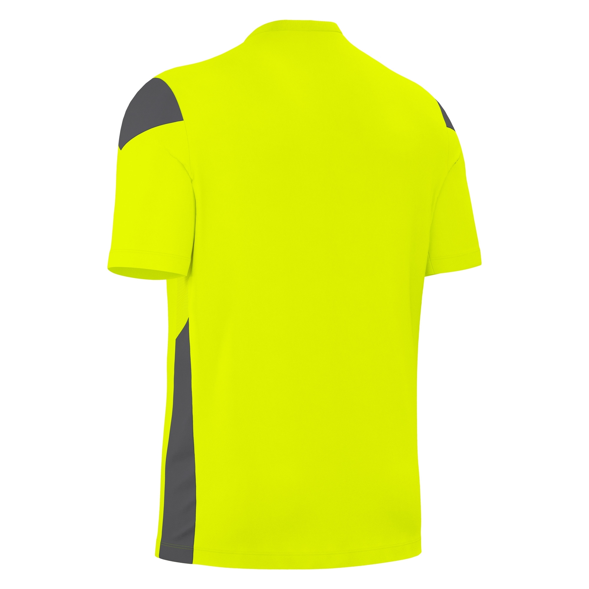 Macron Polis shirt - neon geel, foto 2 van 6