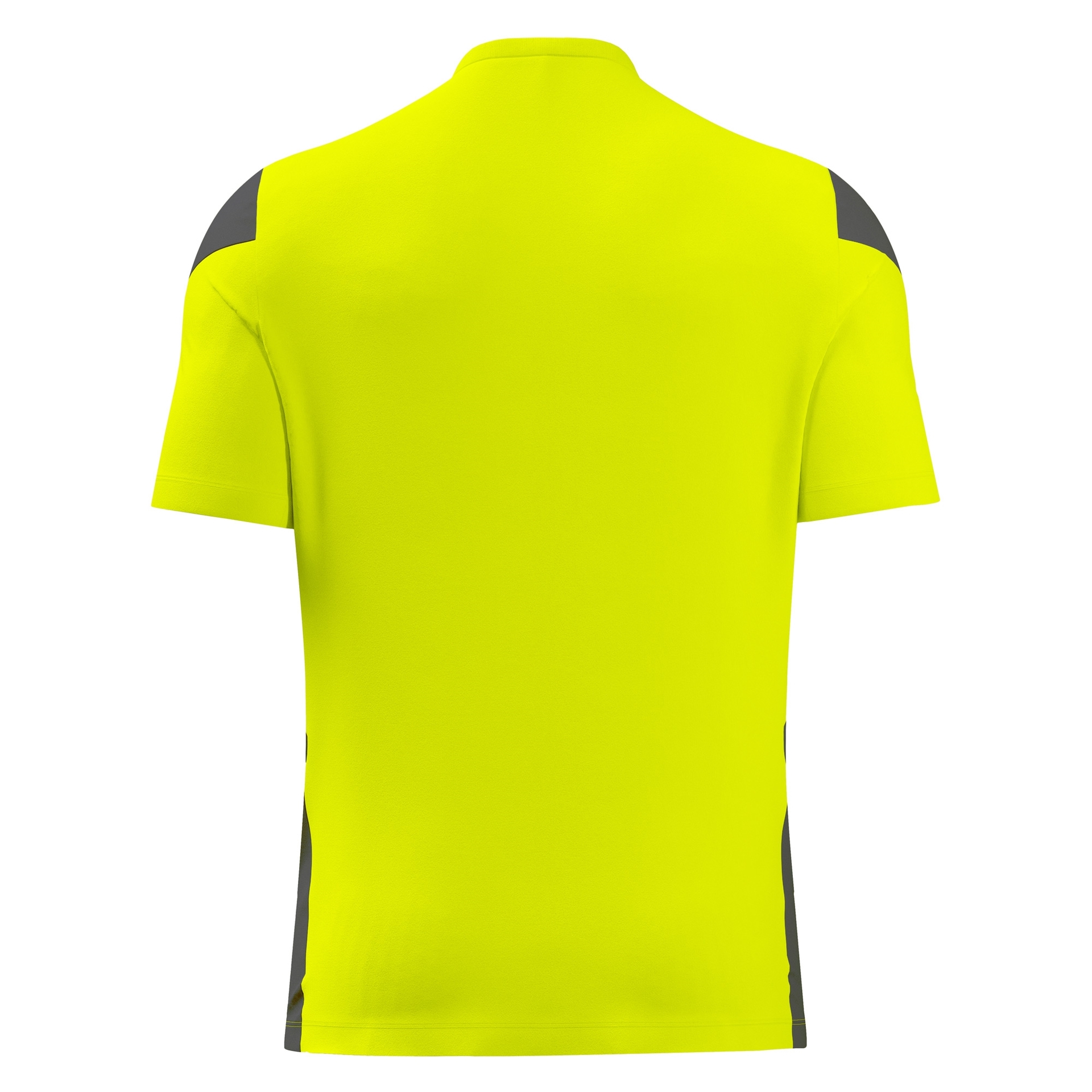 Macron Polis shirt - neon geel, foto 4 van 6