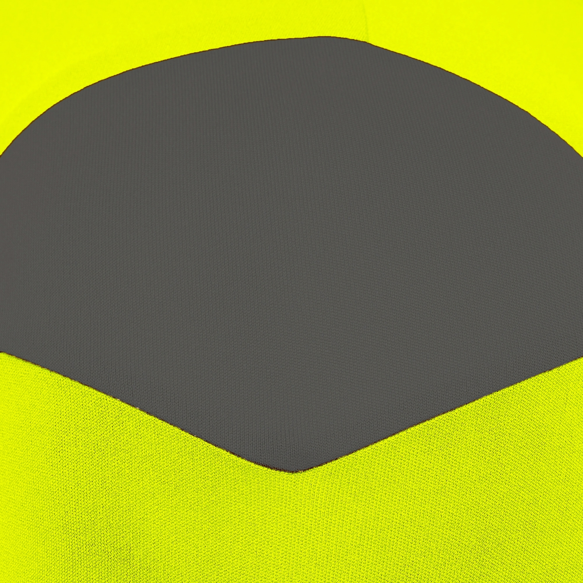 Macron Polis shirt - neon geel, foto 5 van 6