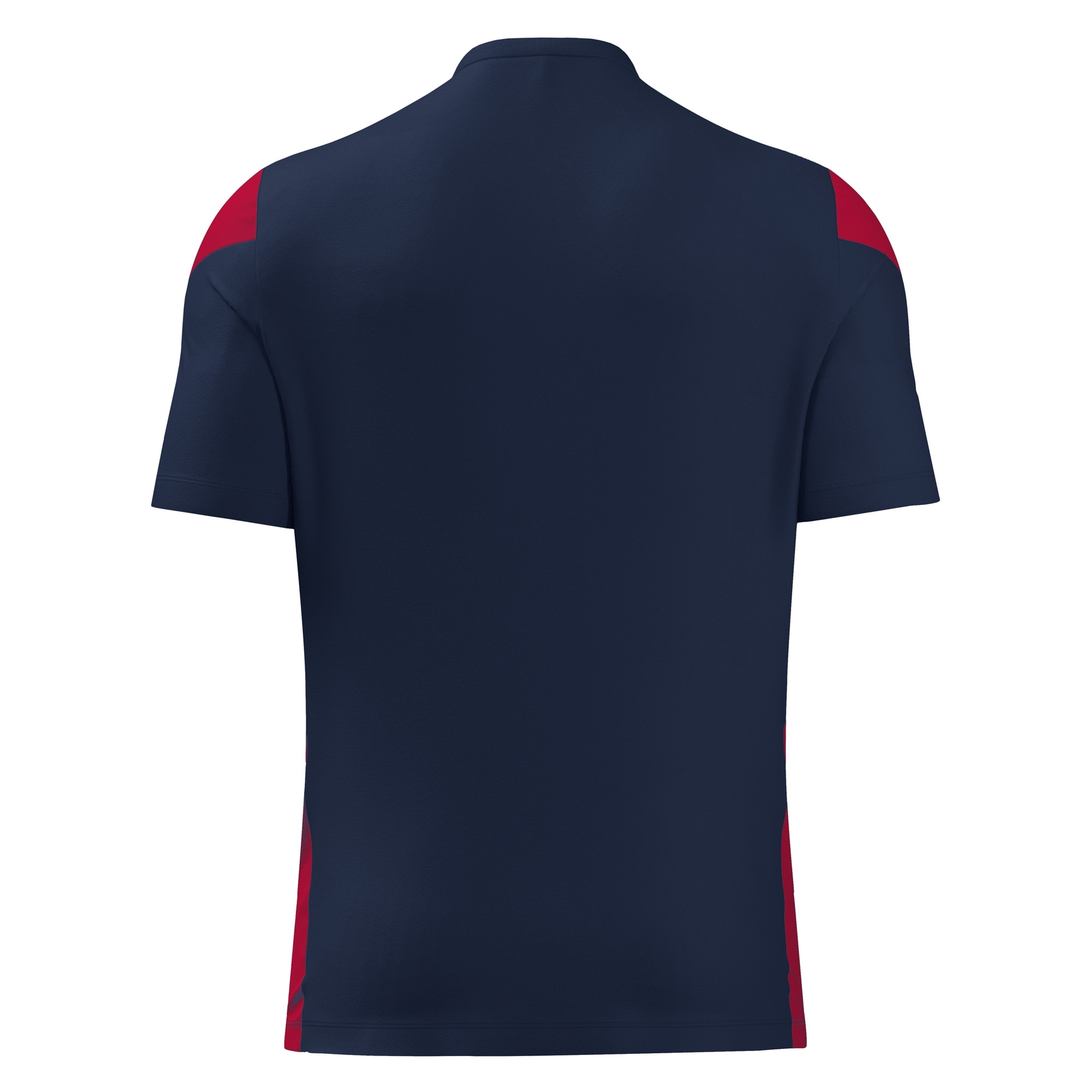 Macron Polis shirt - navy/rood, foto 2 van 6