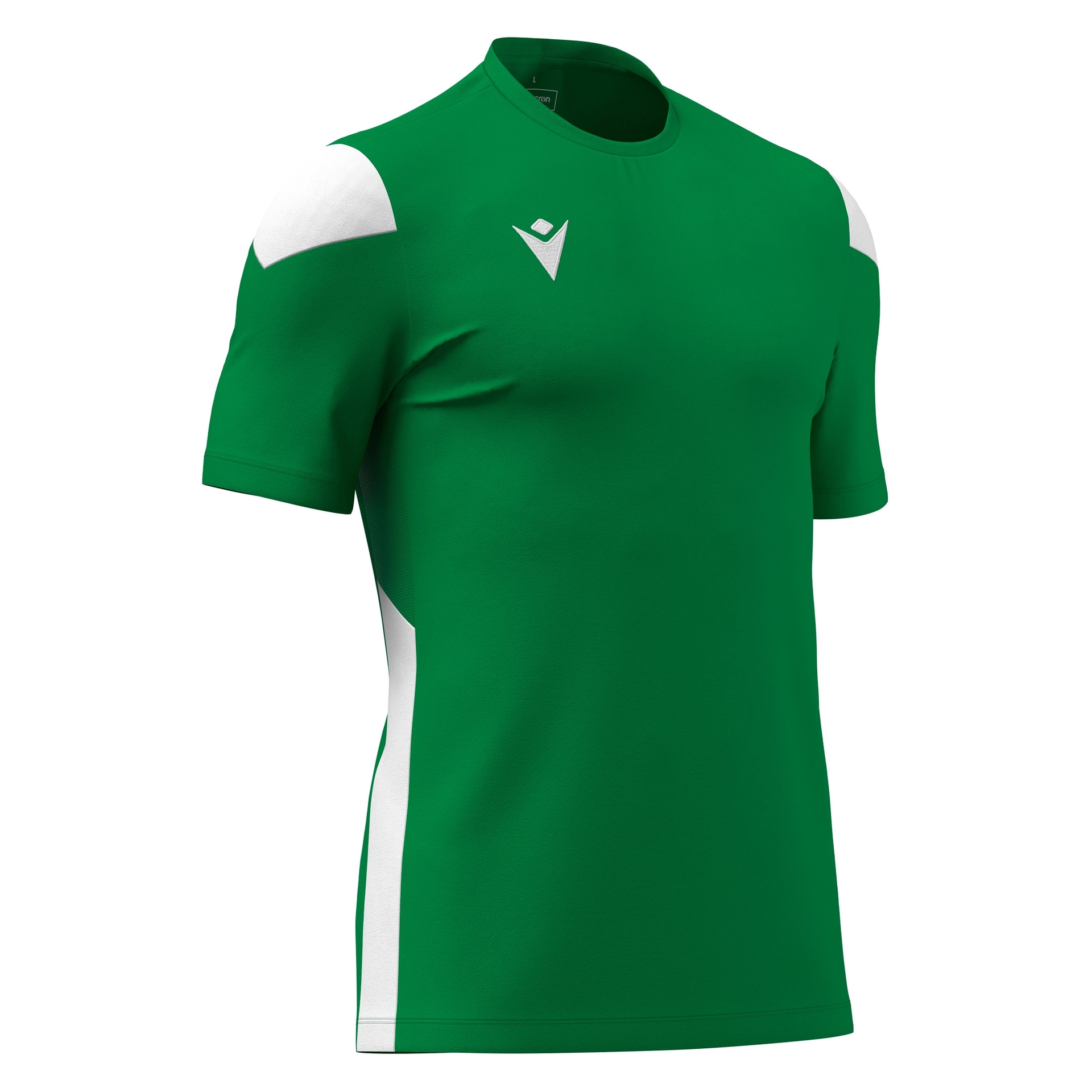 Macron Polis shirt - groen/wit, foto 3 van 6