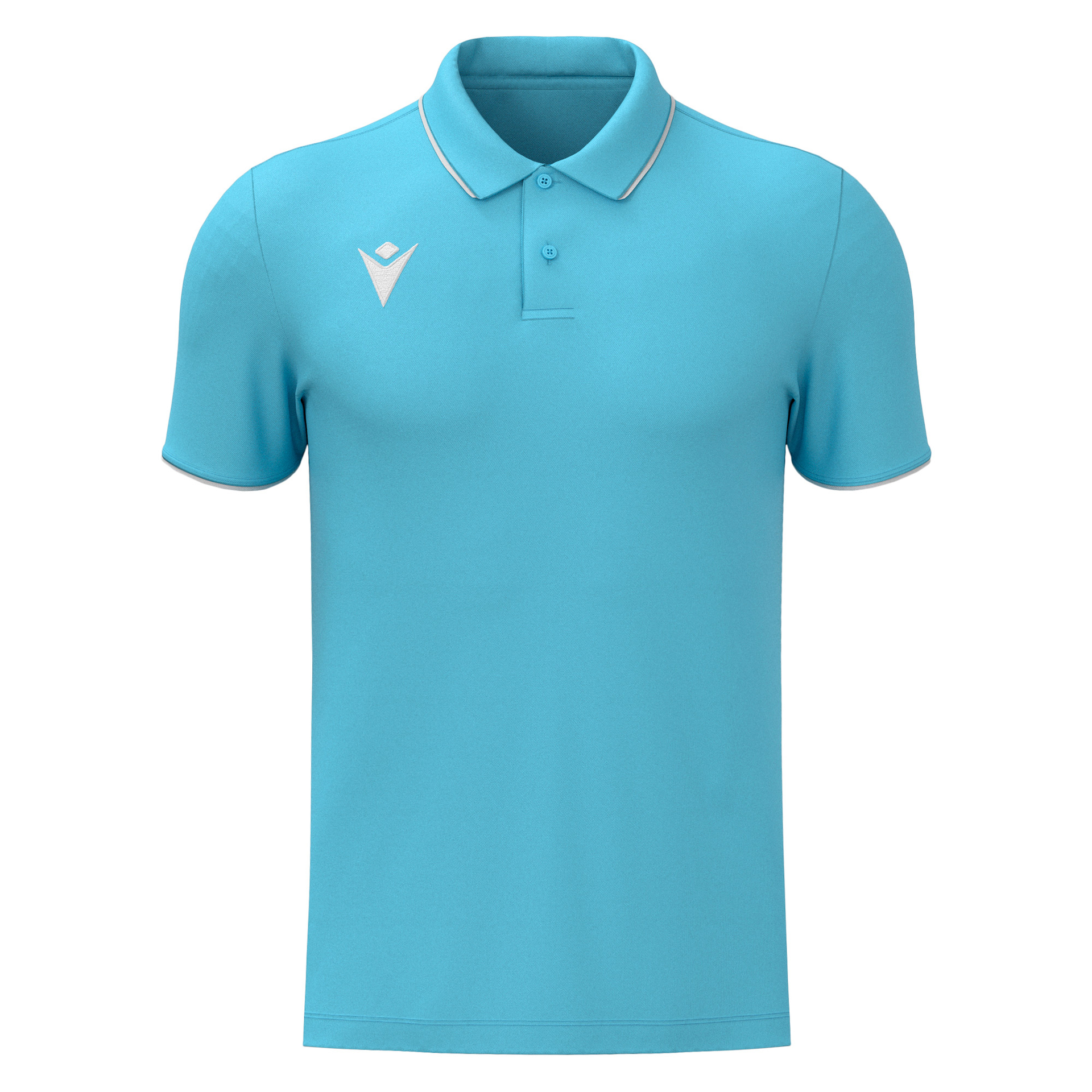 Macron Draco polo - celeste