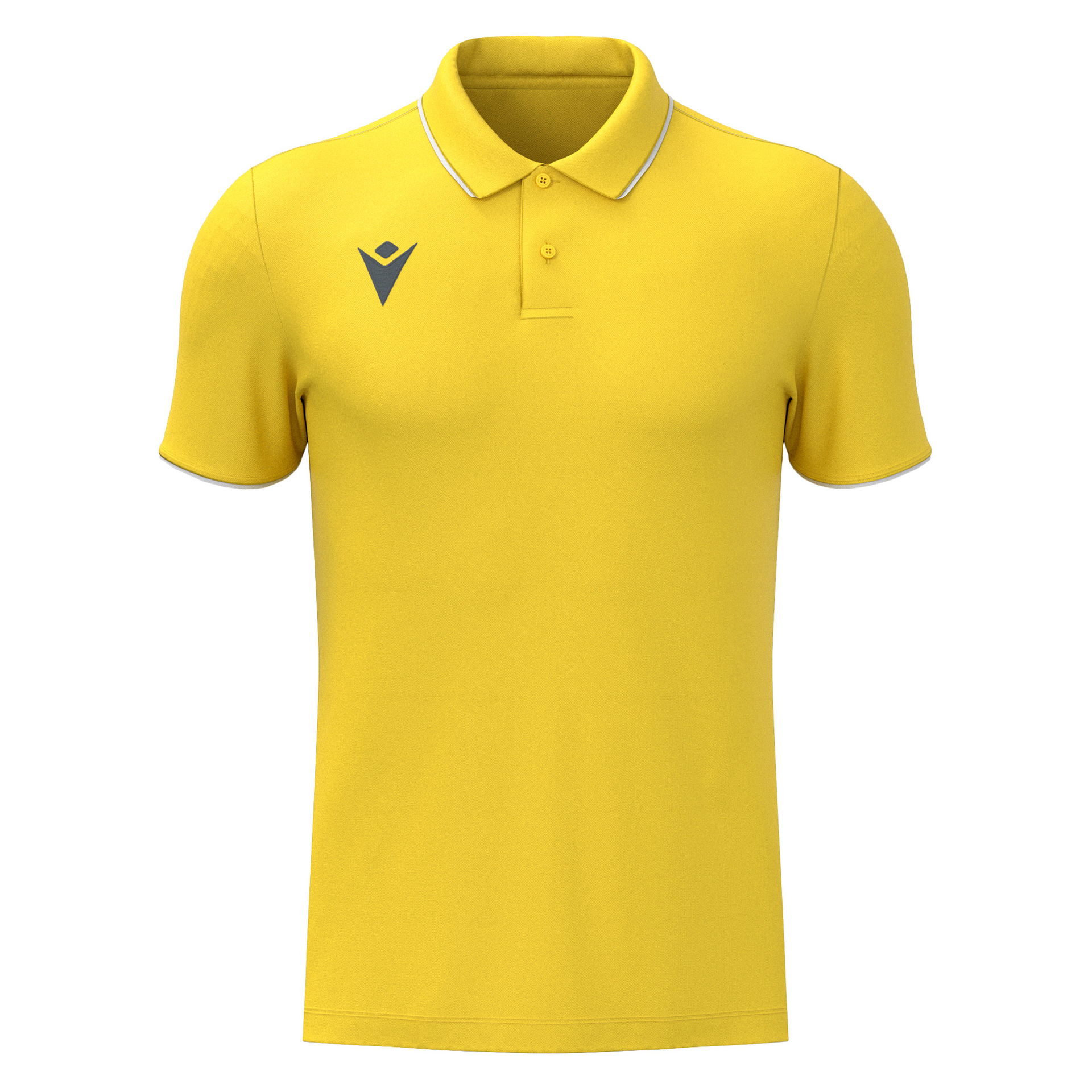 Macron Draco polo - geel