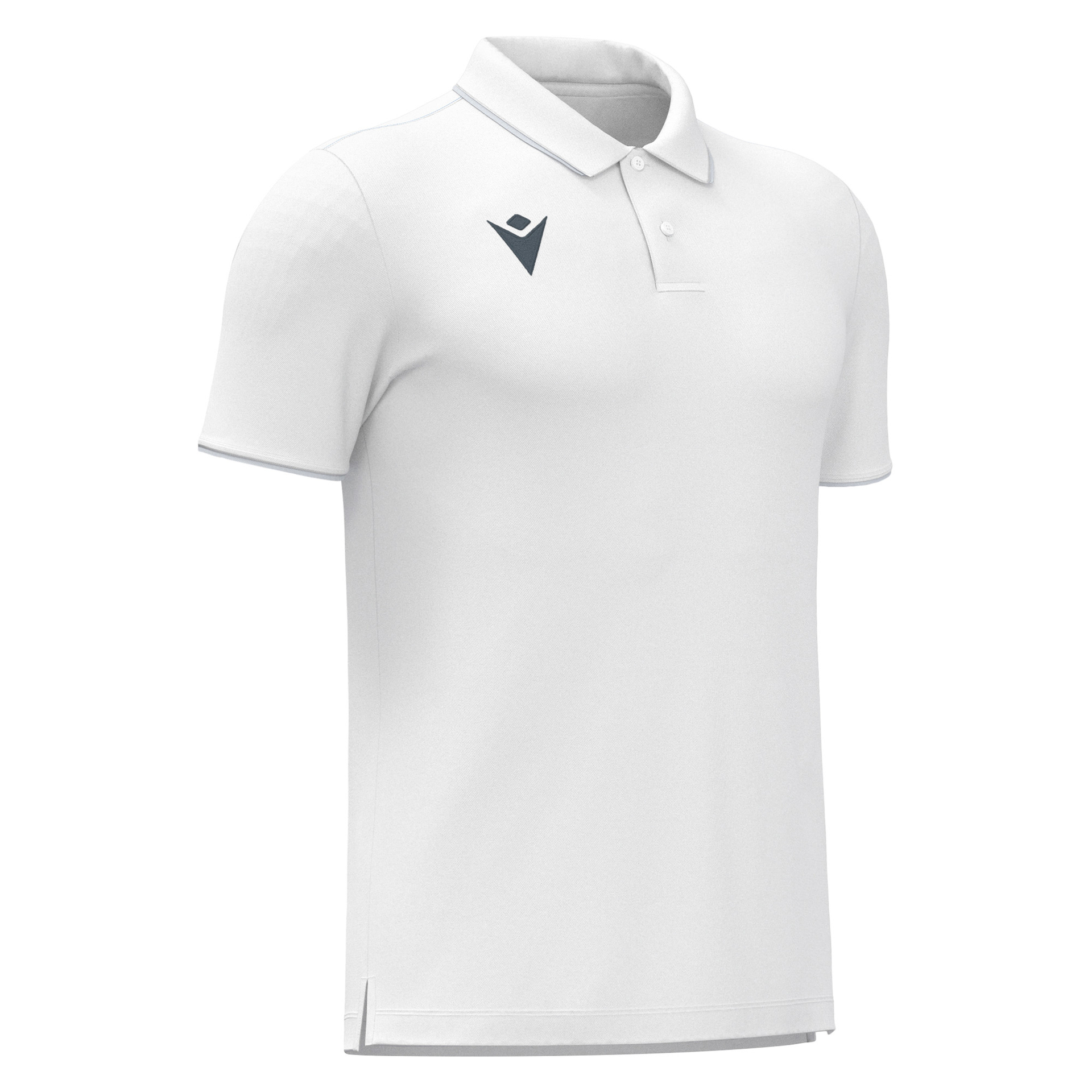 Macron Draco polo - wit, foto 2 van 5