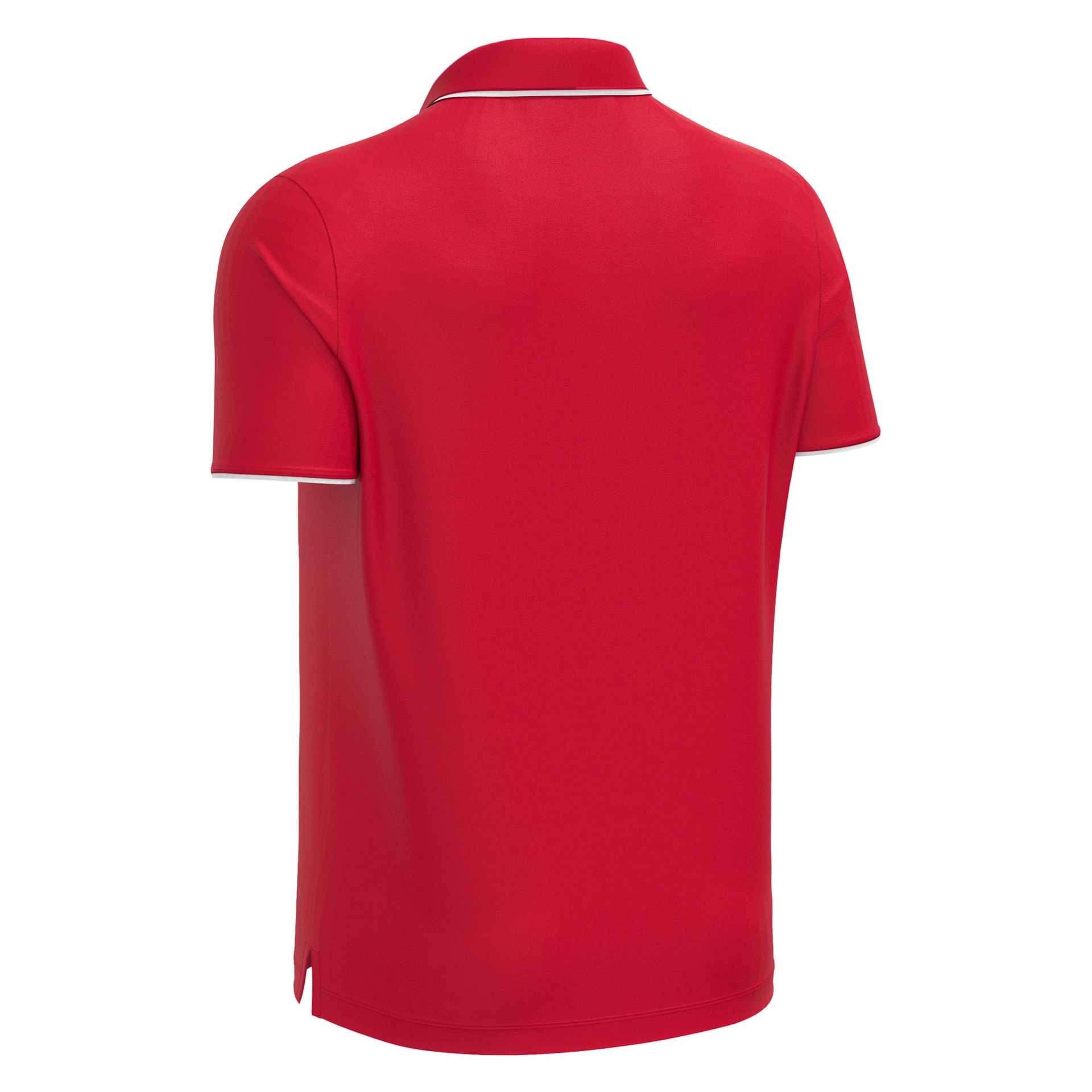 Macron Draco polo - rood, foto 2 van 5