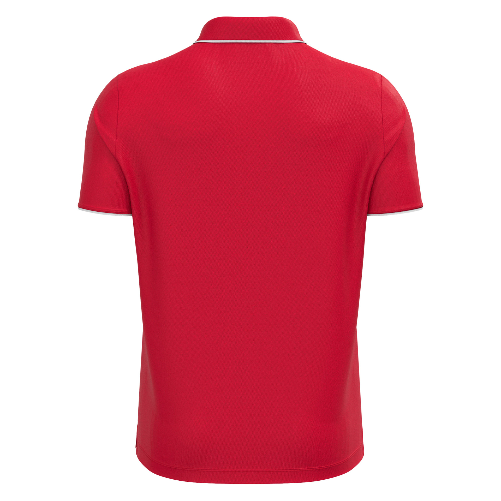 Macron Draco polo - rood, foto 4 van 5