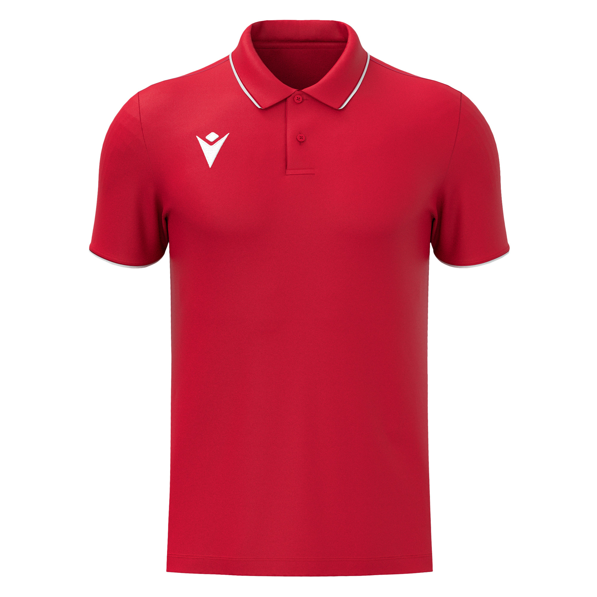 Macron Draco polo - rood