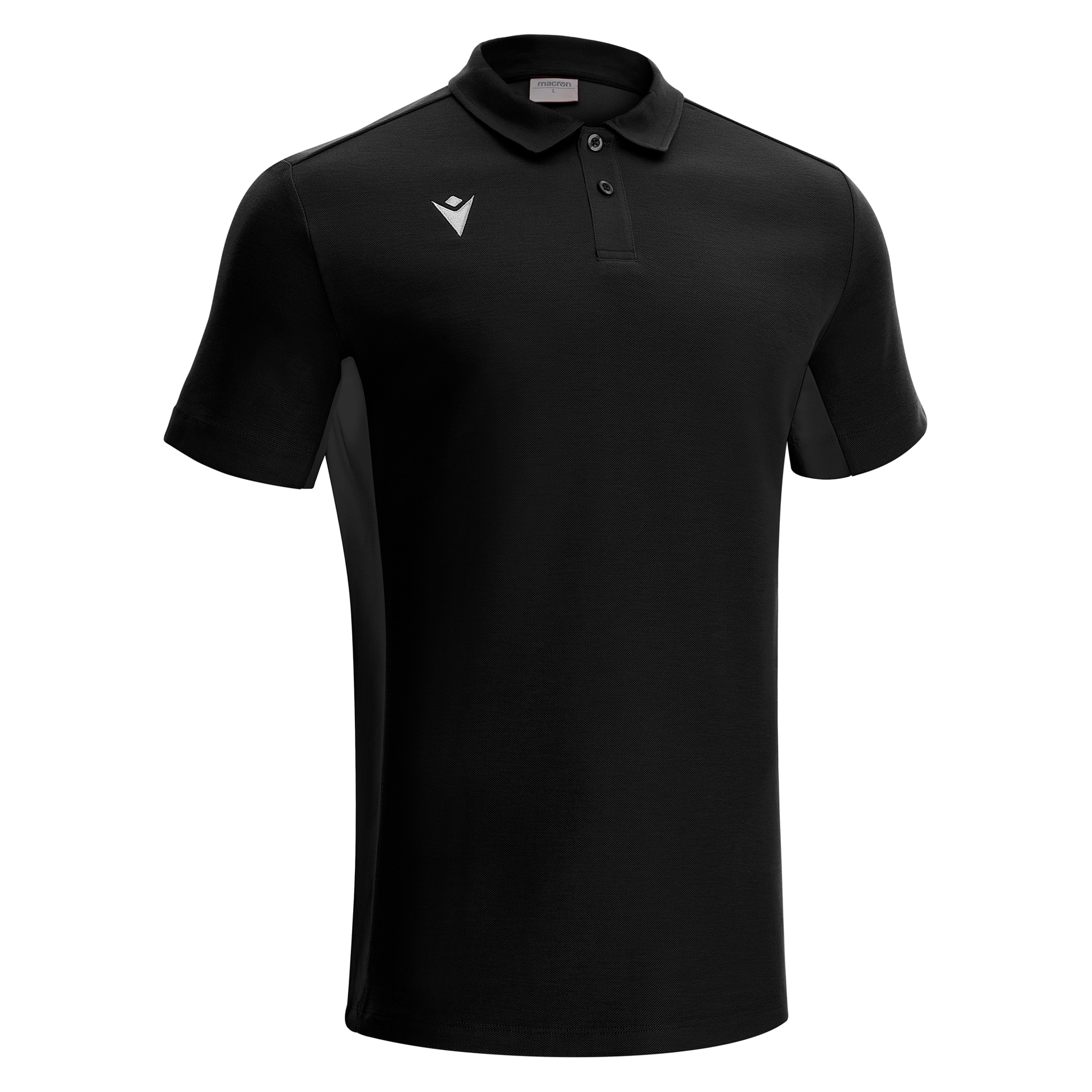 Macron Clarinet piquet polo - zwart