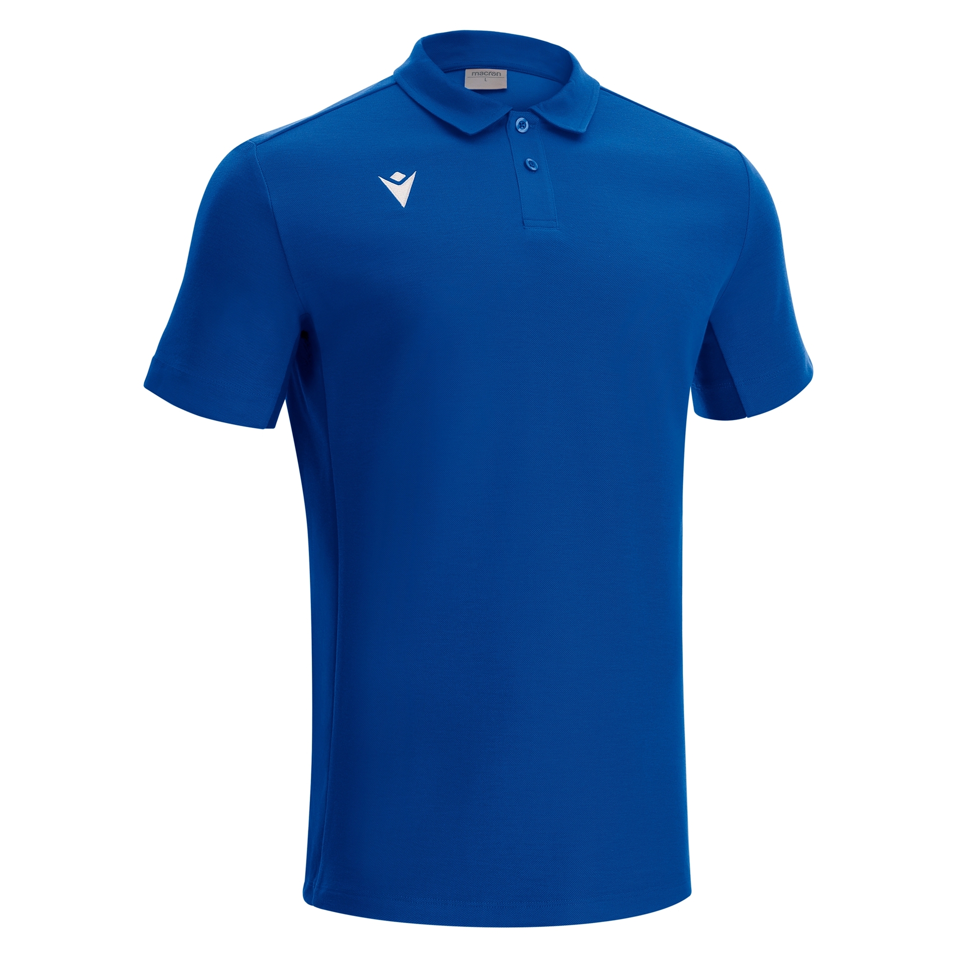 Macron Clarinet piquet polo - blauw