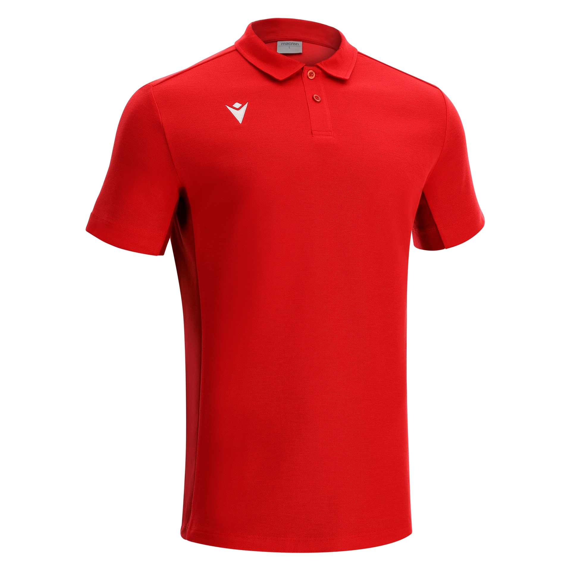 Macron Clarinet piquet polo - rood